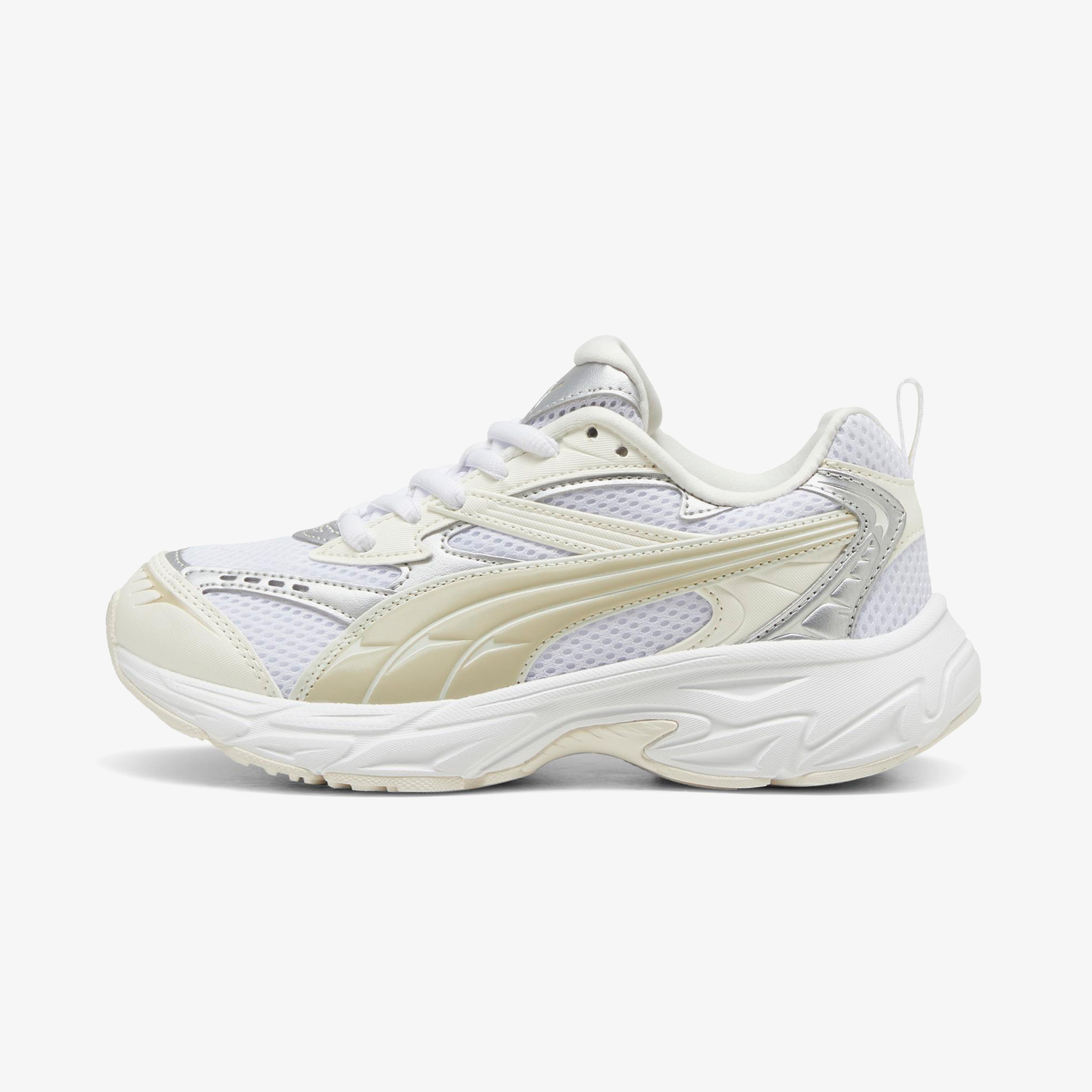 Puma Morphic Metallic Wns Kadın Krem Spor Ayakkabı