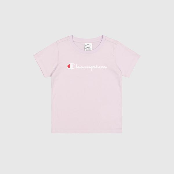 Champion Ss Çocuk Pembe T-Shirt