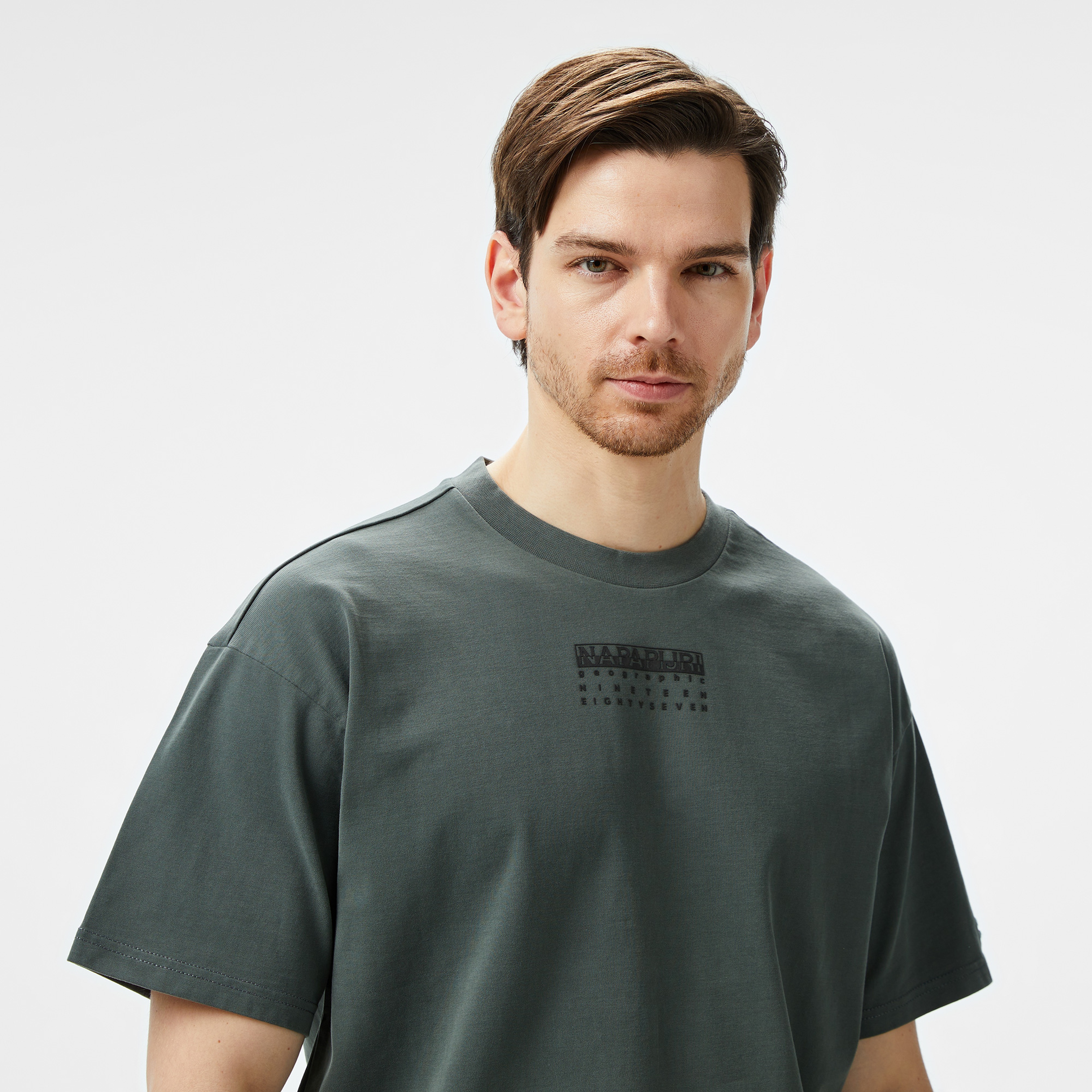 Napapijri S-Premium Ss Erkek Yeşil T-Shirt