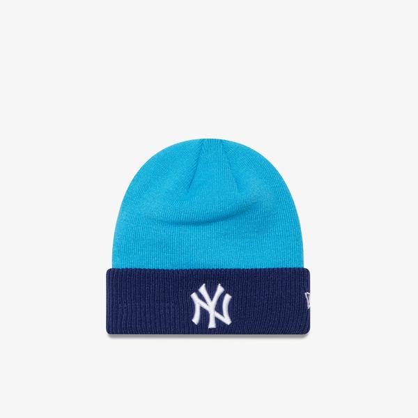 New Era Youth Colour Block Neyyan Dry Çocuk Mavi Bere