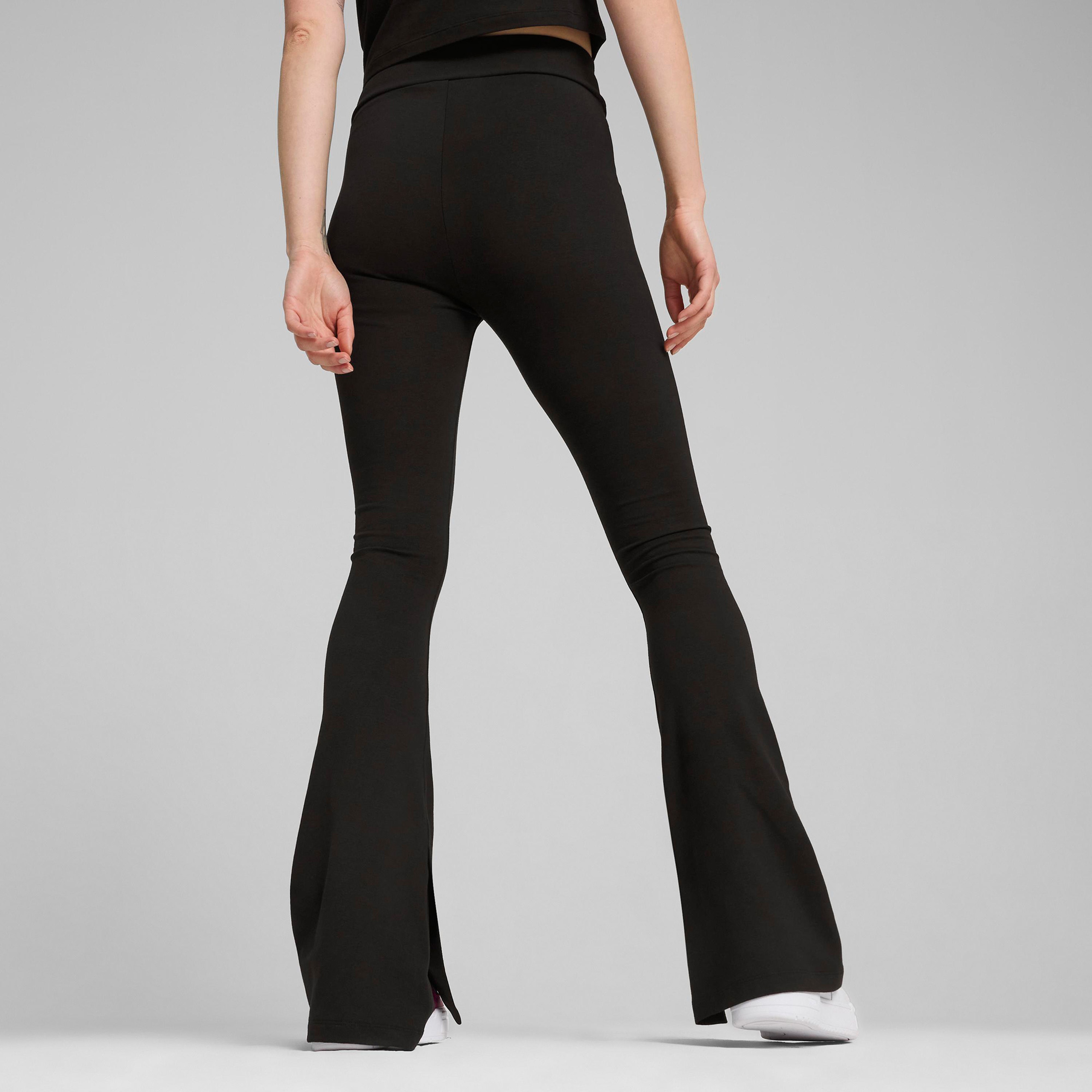 Puma Classıcs Flared Leggings Kadın Siyah Tayt