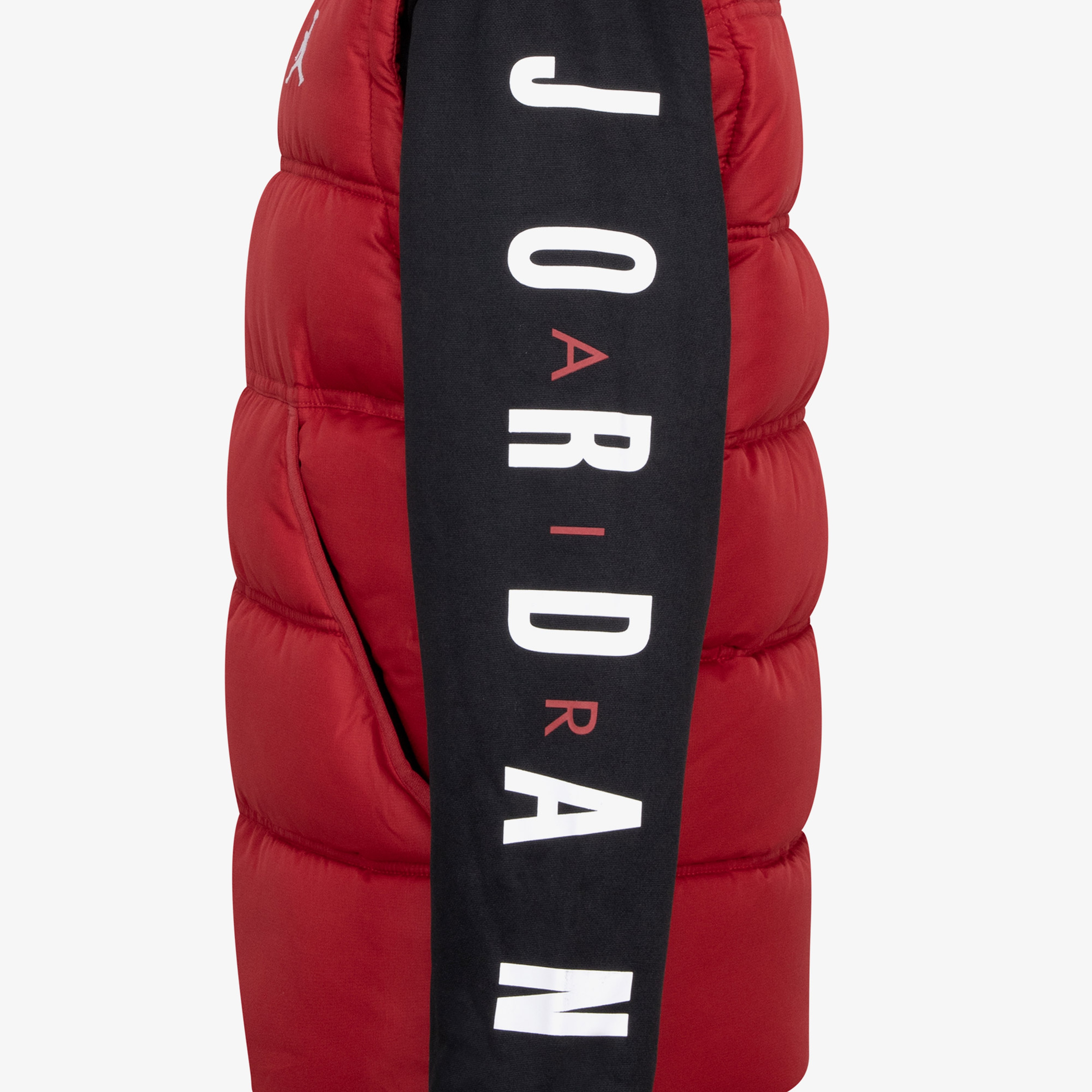 Jordan Jdb 2 Fer Çocuk Kırmızı/Siyah Kapüşonlu Mont