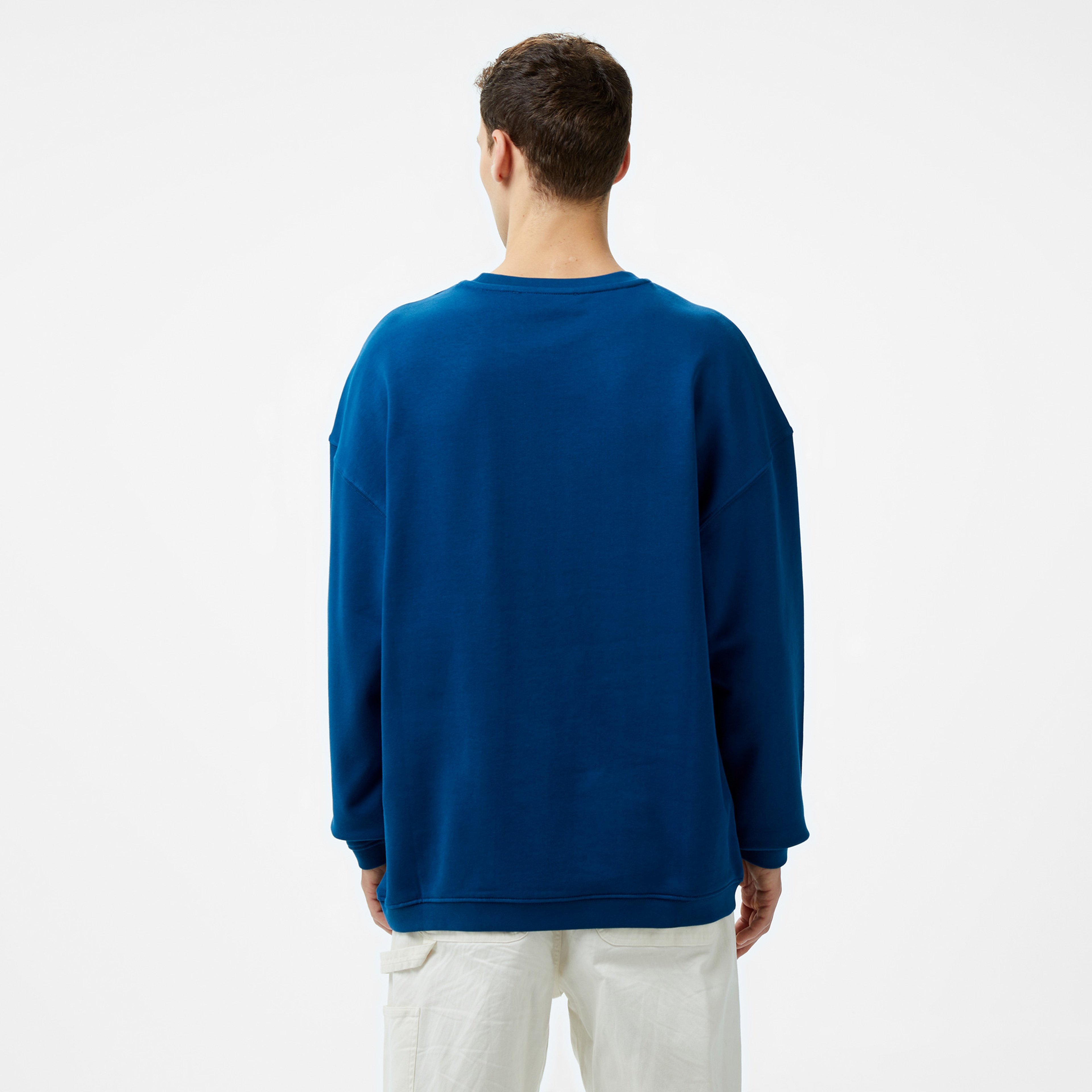 Les Benjamins 302 Erkek Lacivert Sweatshirt