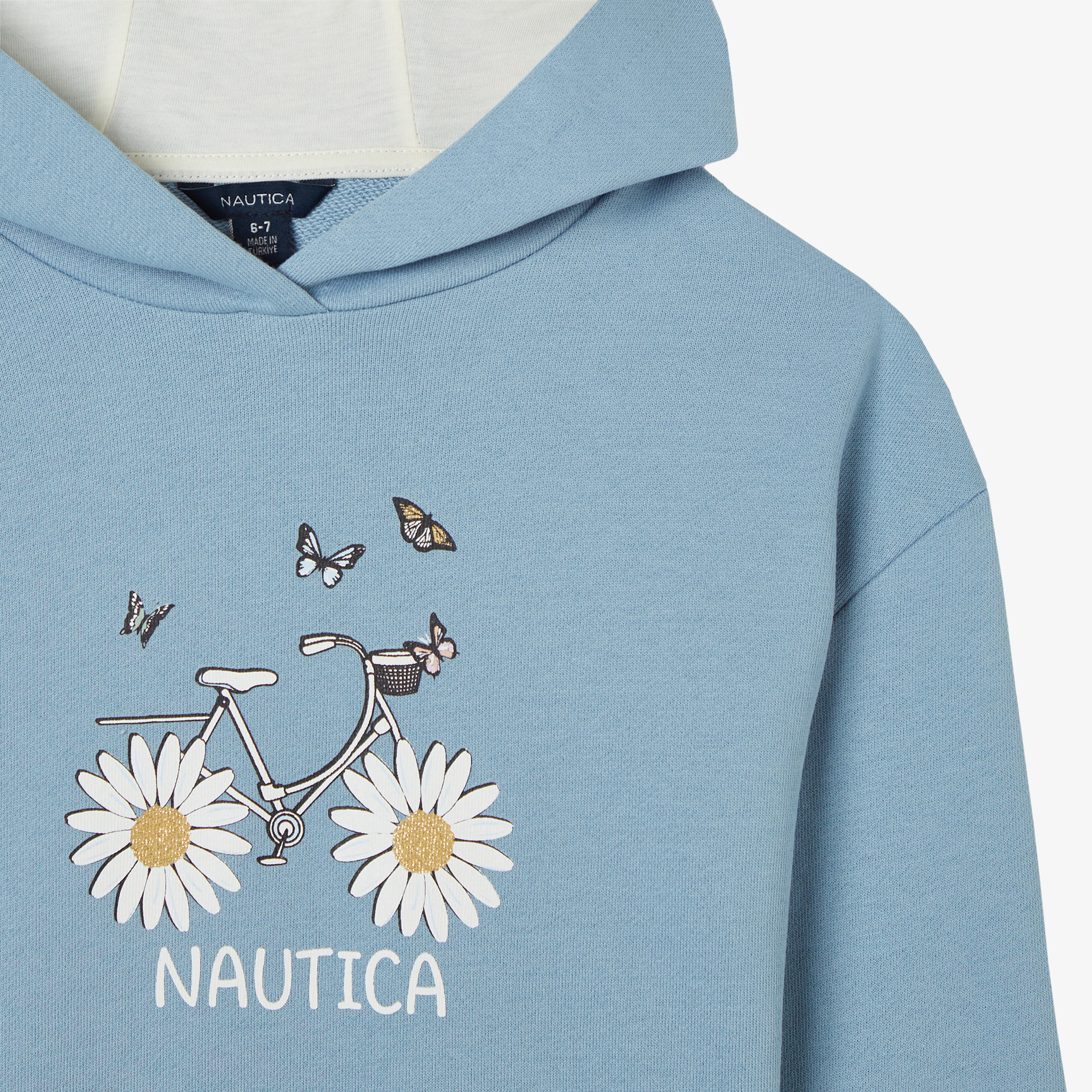 Nautica Knit Active Top Çocuk Mavi Sweatshirt
