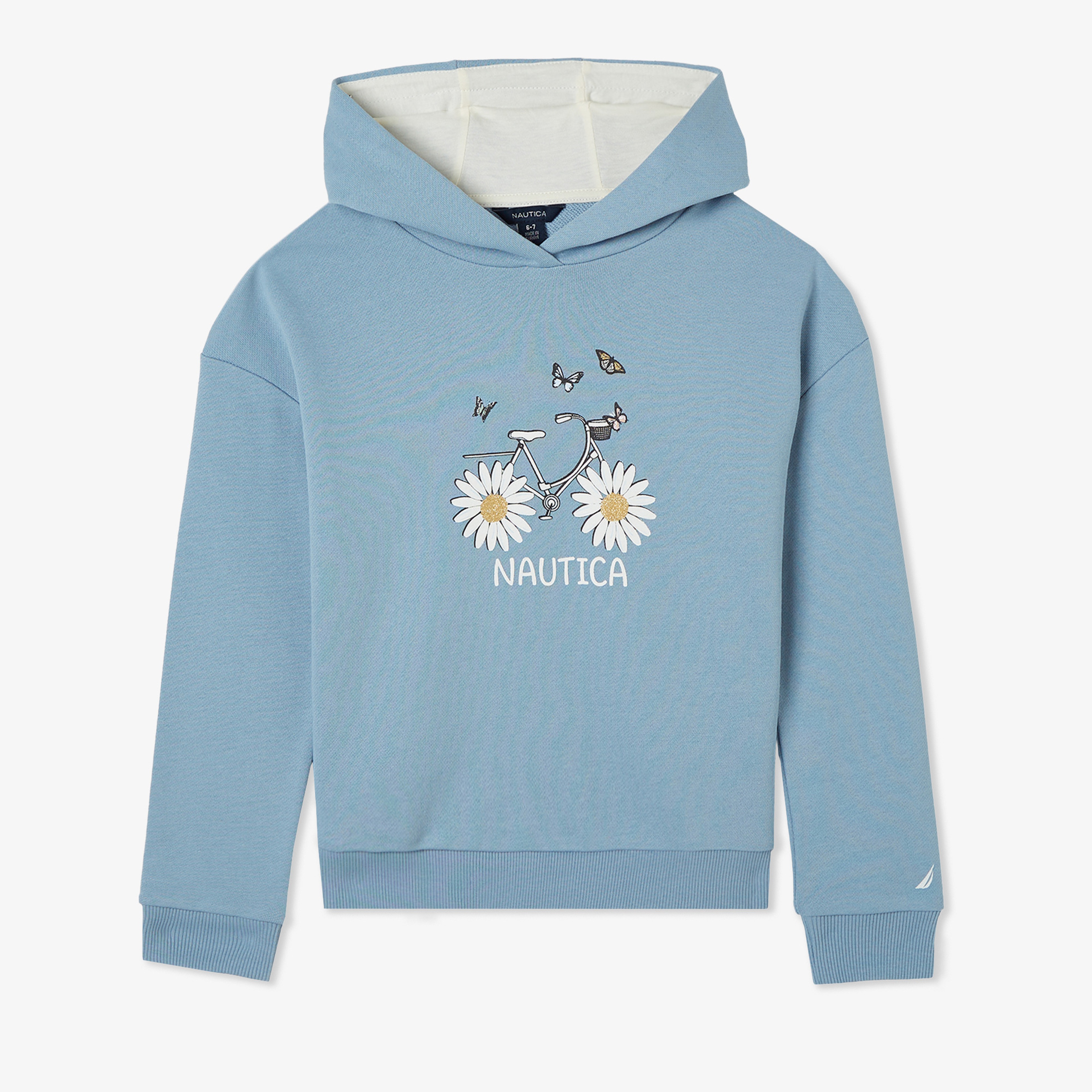 Nautica Knit Active Top Çocuk Mavi Sweatshirt