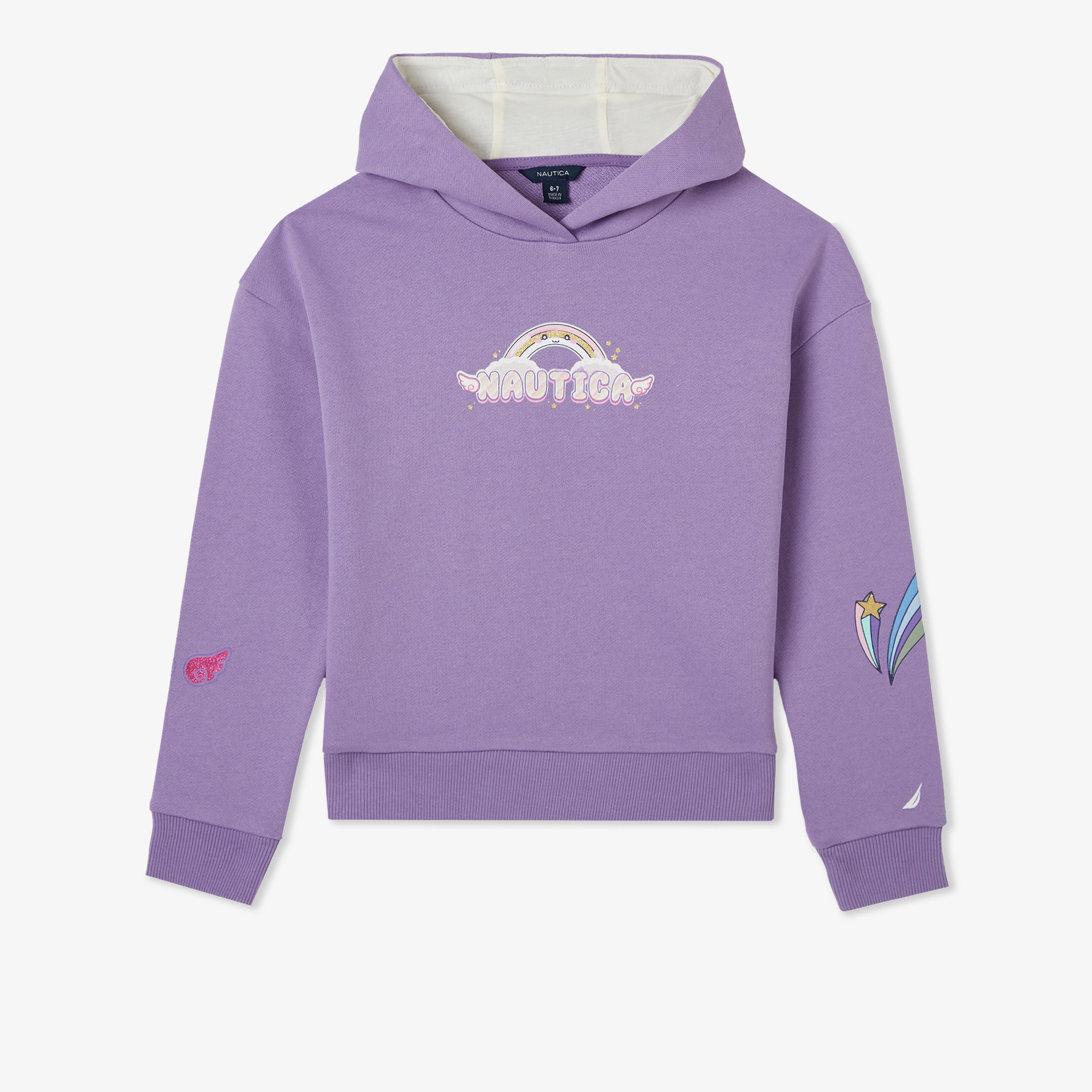 Nautica Knit Active Çocuk Mor Sweatshirt