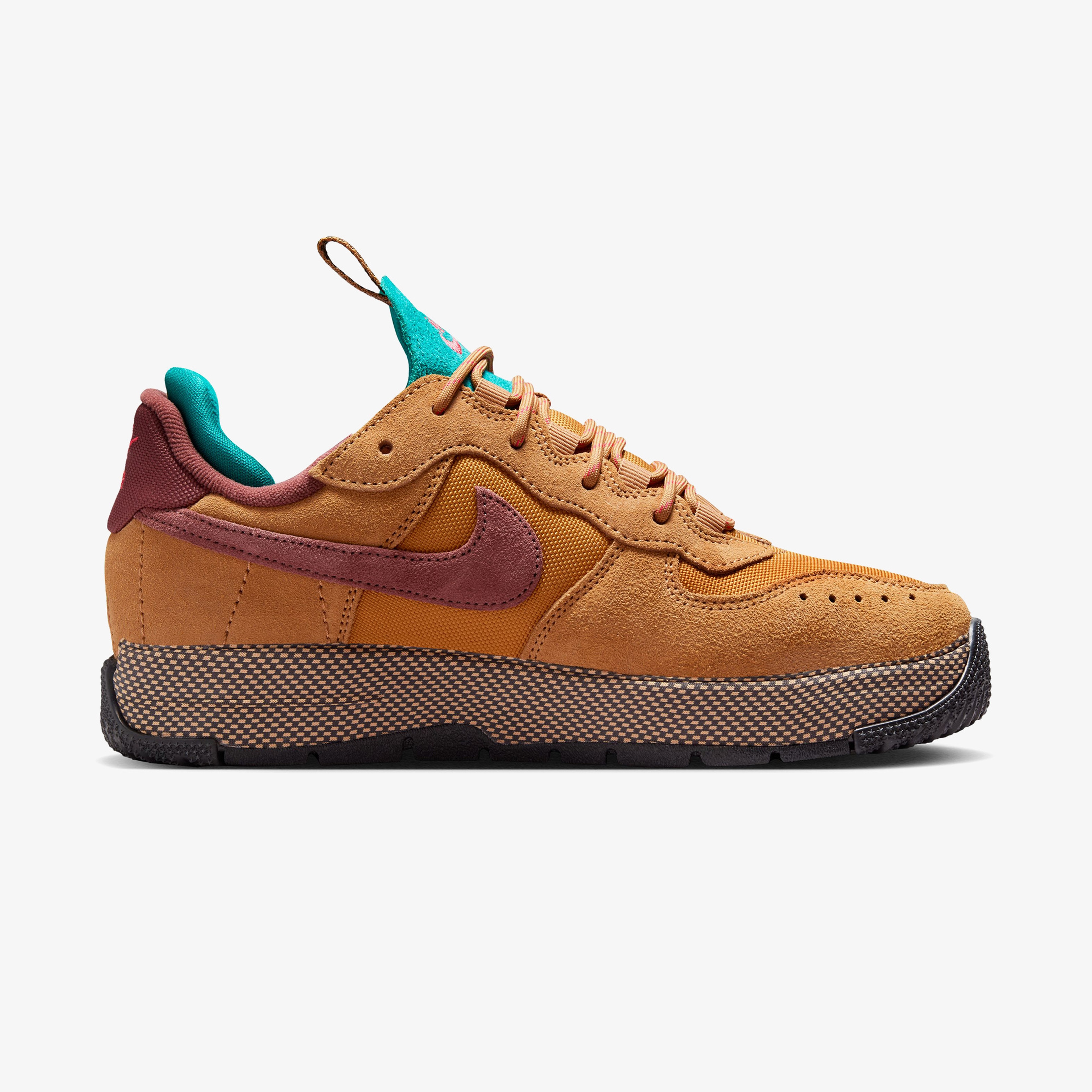 Nike Air Force 1 Wild Light Kadın Kahverengi Sneaker