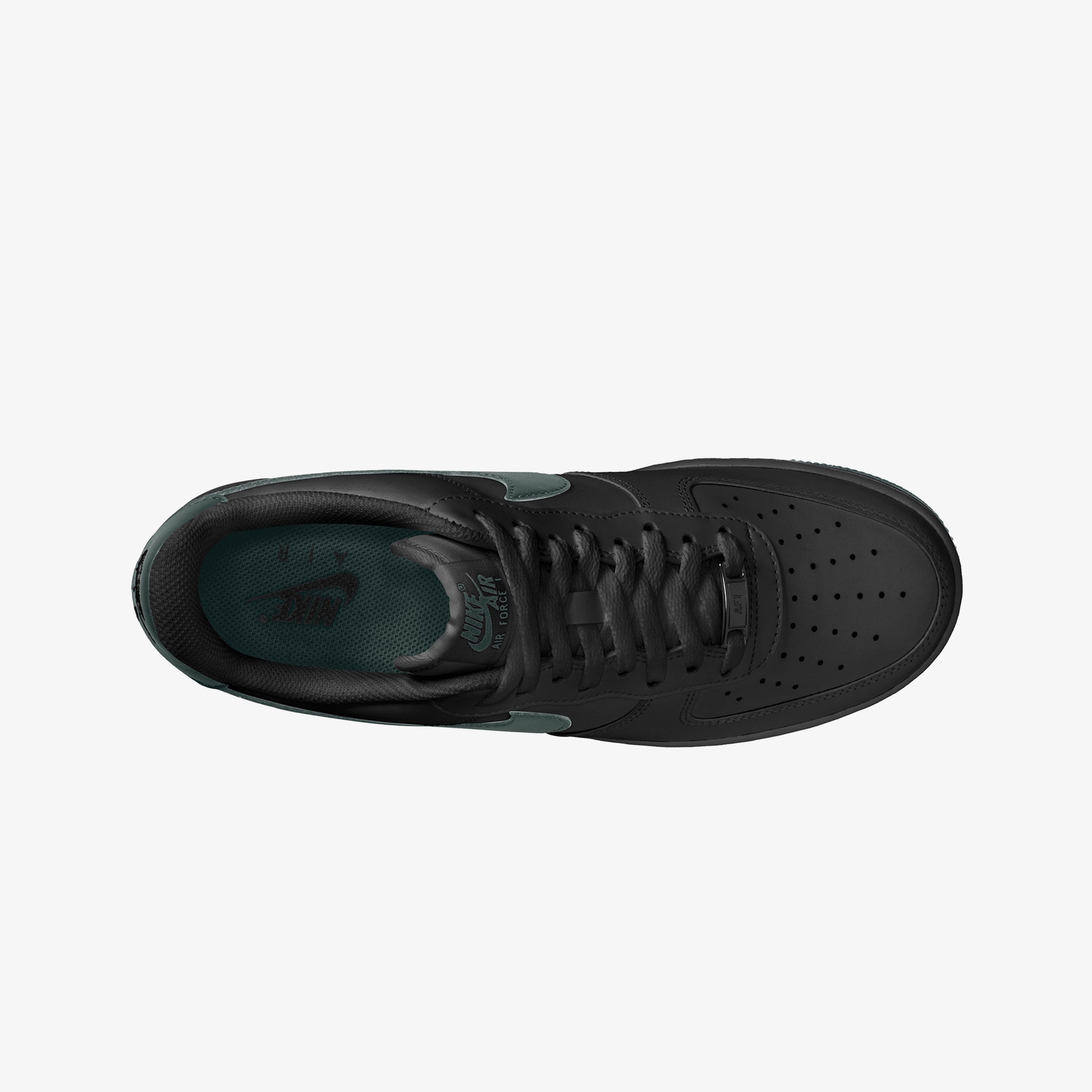 Nike Air Force Low 1 '07 Erkek Siyah Sneaker