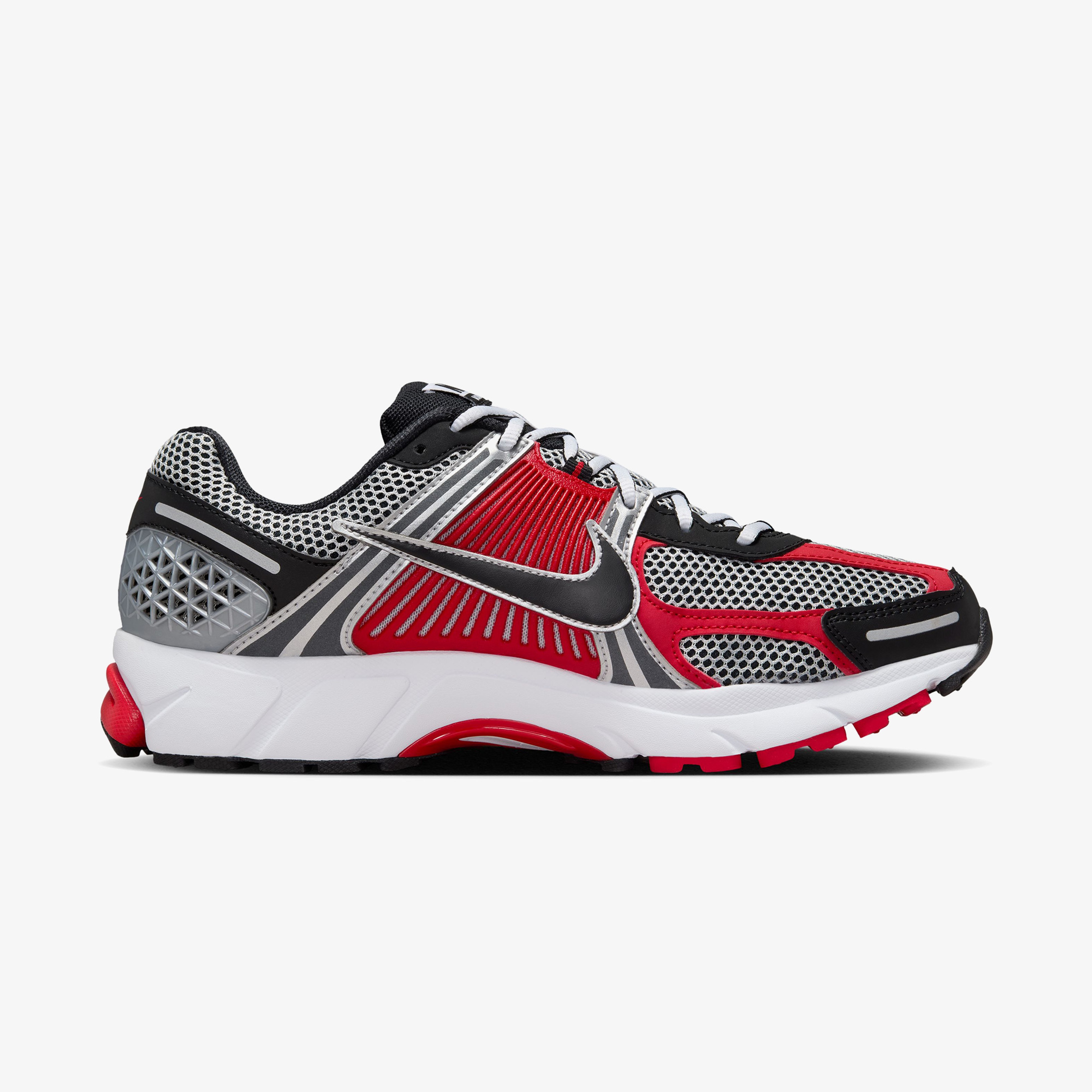 Nike Zoom Vomero 5 University Red Erkek Gri/Kırmızı Sneaker