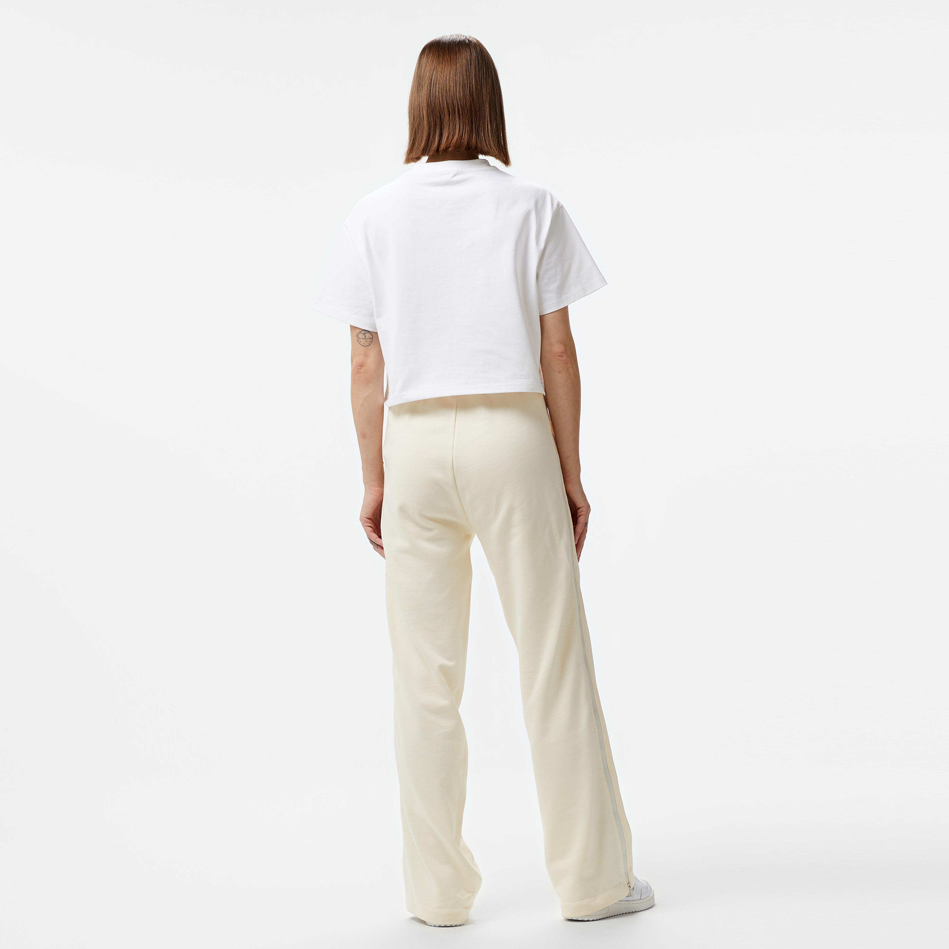 UNITED4 Oversize Kadın Krem Eşofman Altı