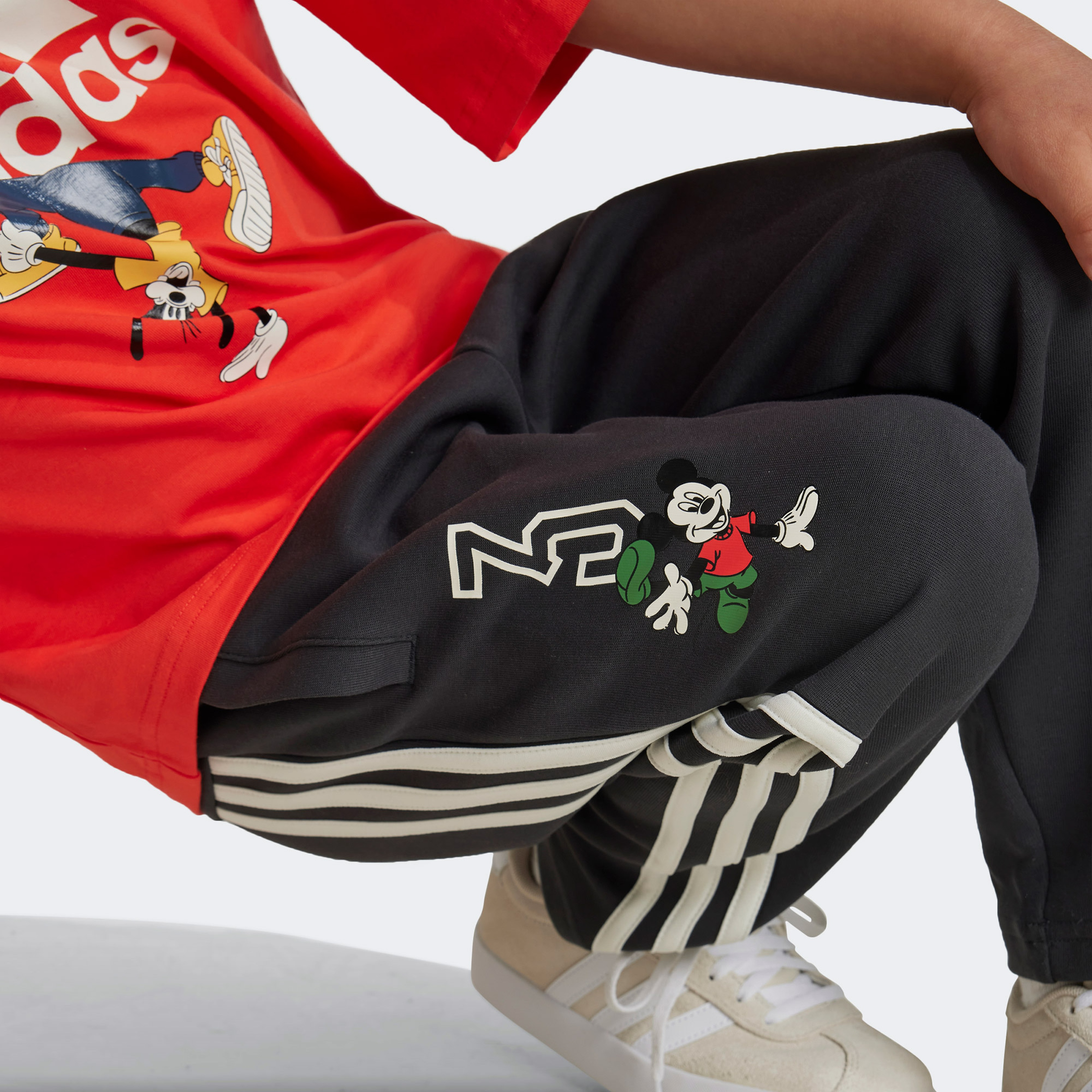 adidas Disney Mickey Mouse Çocuk Gri Eşofman Altı