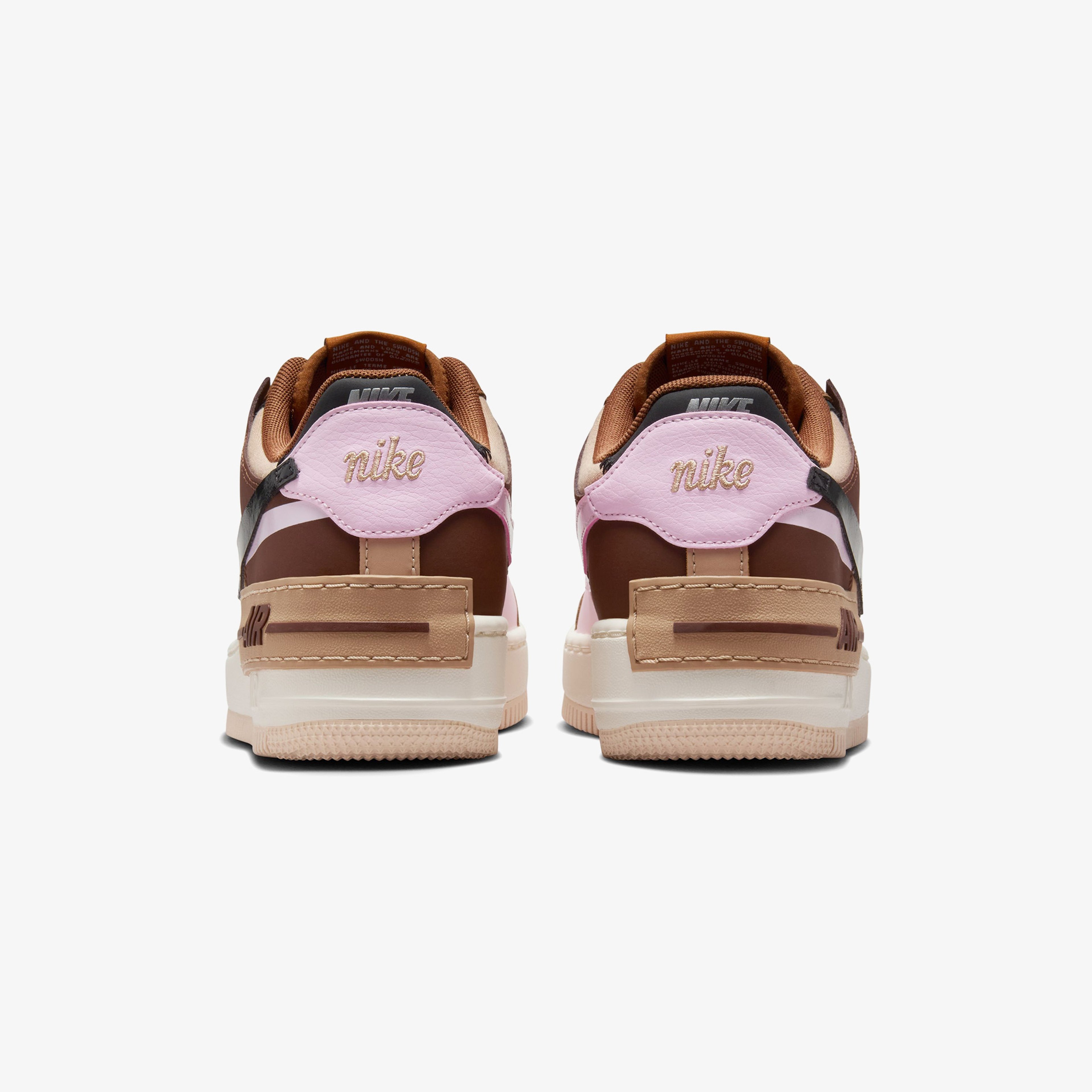 Nike Air Force Shadow "Light British" Kadın Kahverengi Sneaker