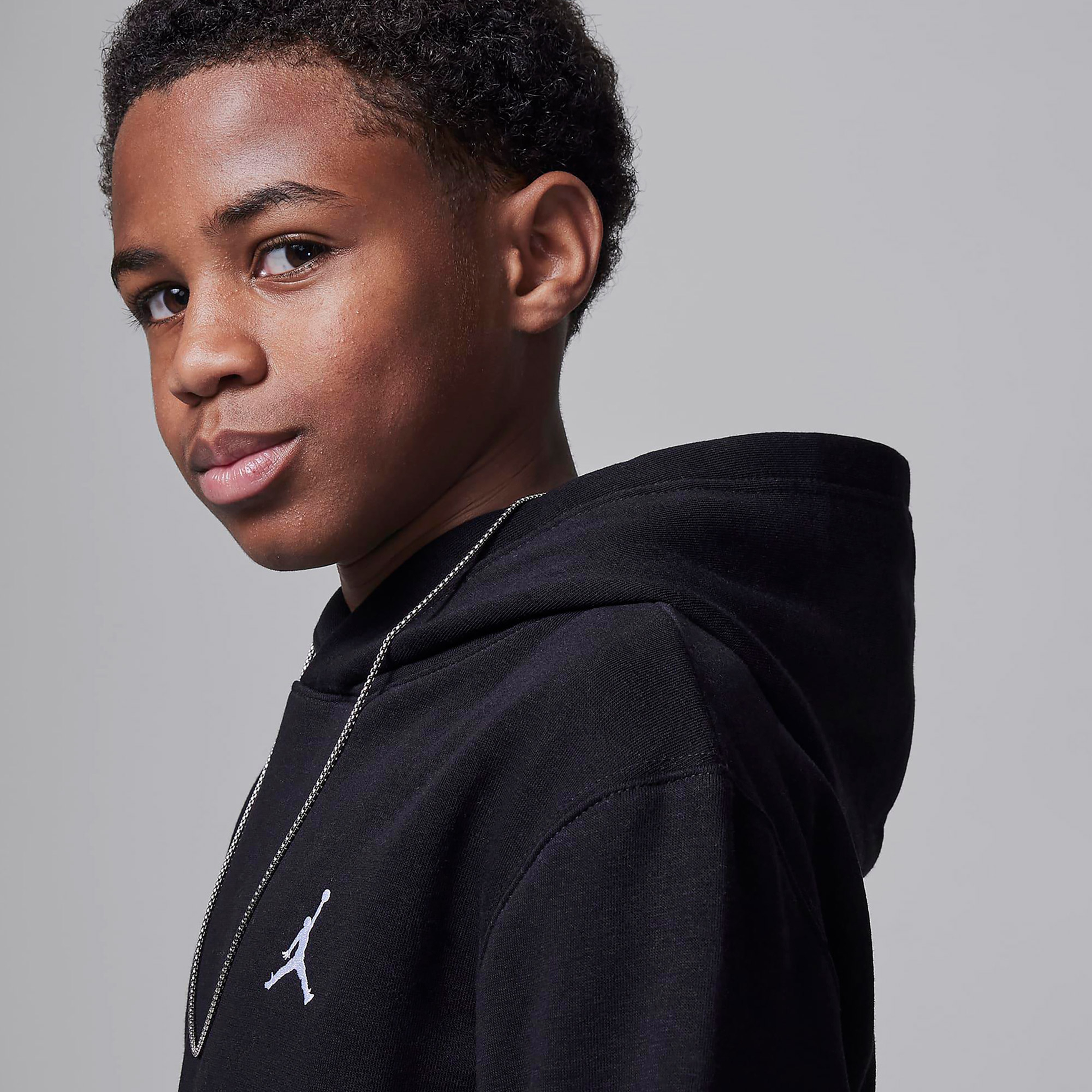 Jordan MJ Brooklyn Çocuk Siyah Günlük Sweatshirt