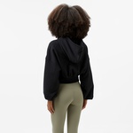 Nike Oversized Sportswear Fleece Cropped Kadın Siyah Günlük Sweatshirt