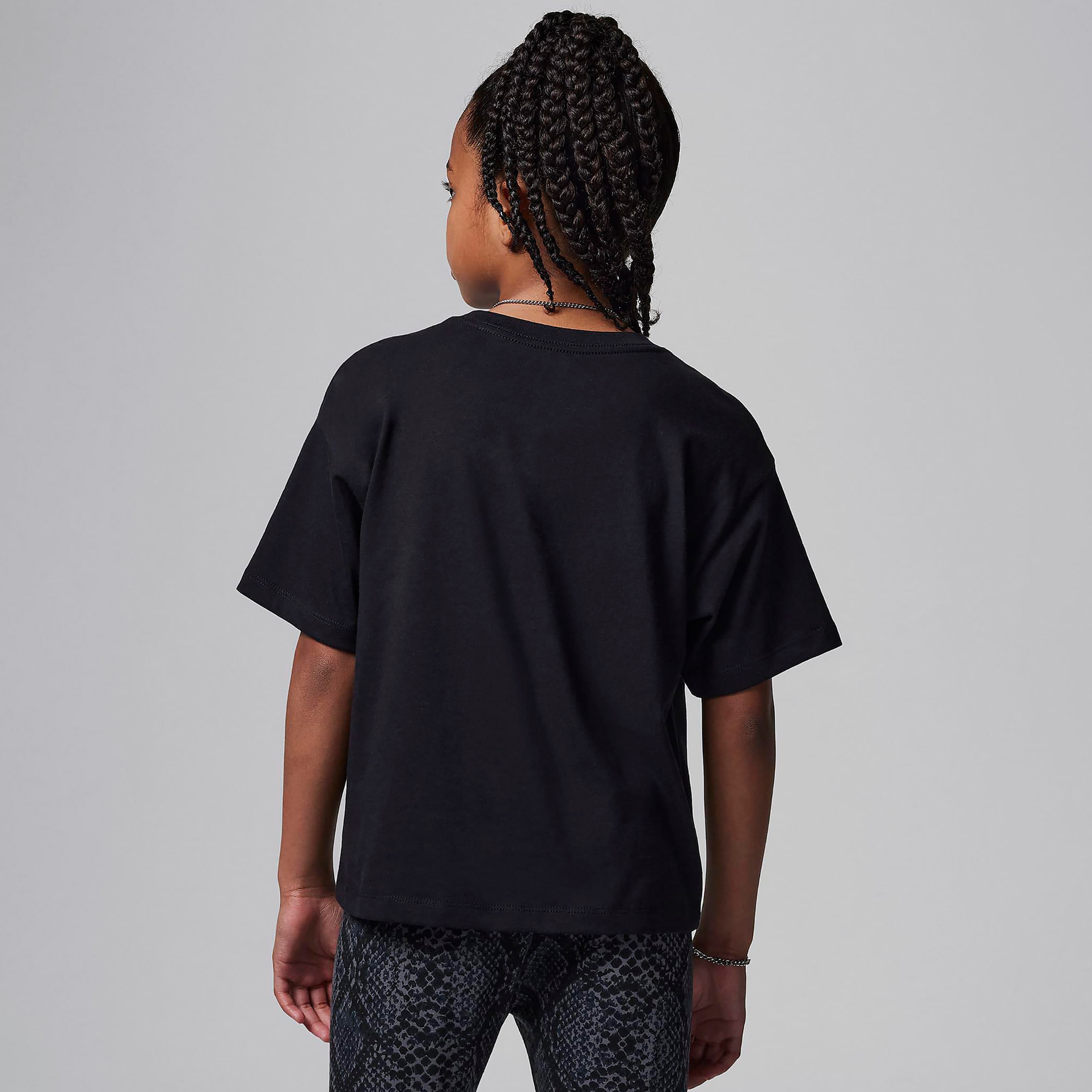 Jordan Compra Mj Brooklyn Çocuk Mor Günlük T-Shirt