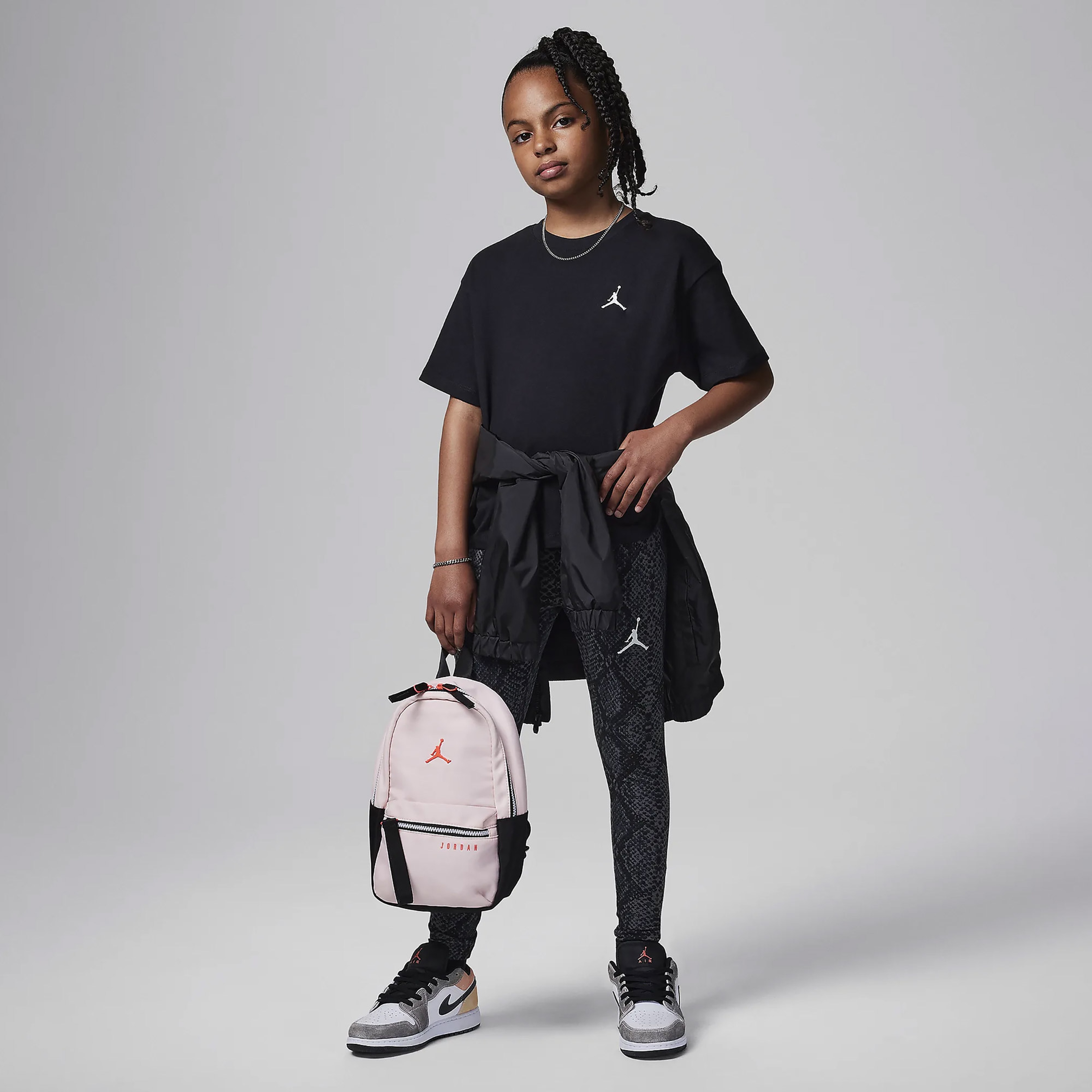 Jordan Compra Mj Brooklyn Çocuk Mor Günlük T-Shirt