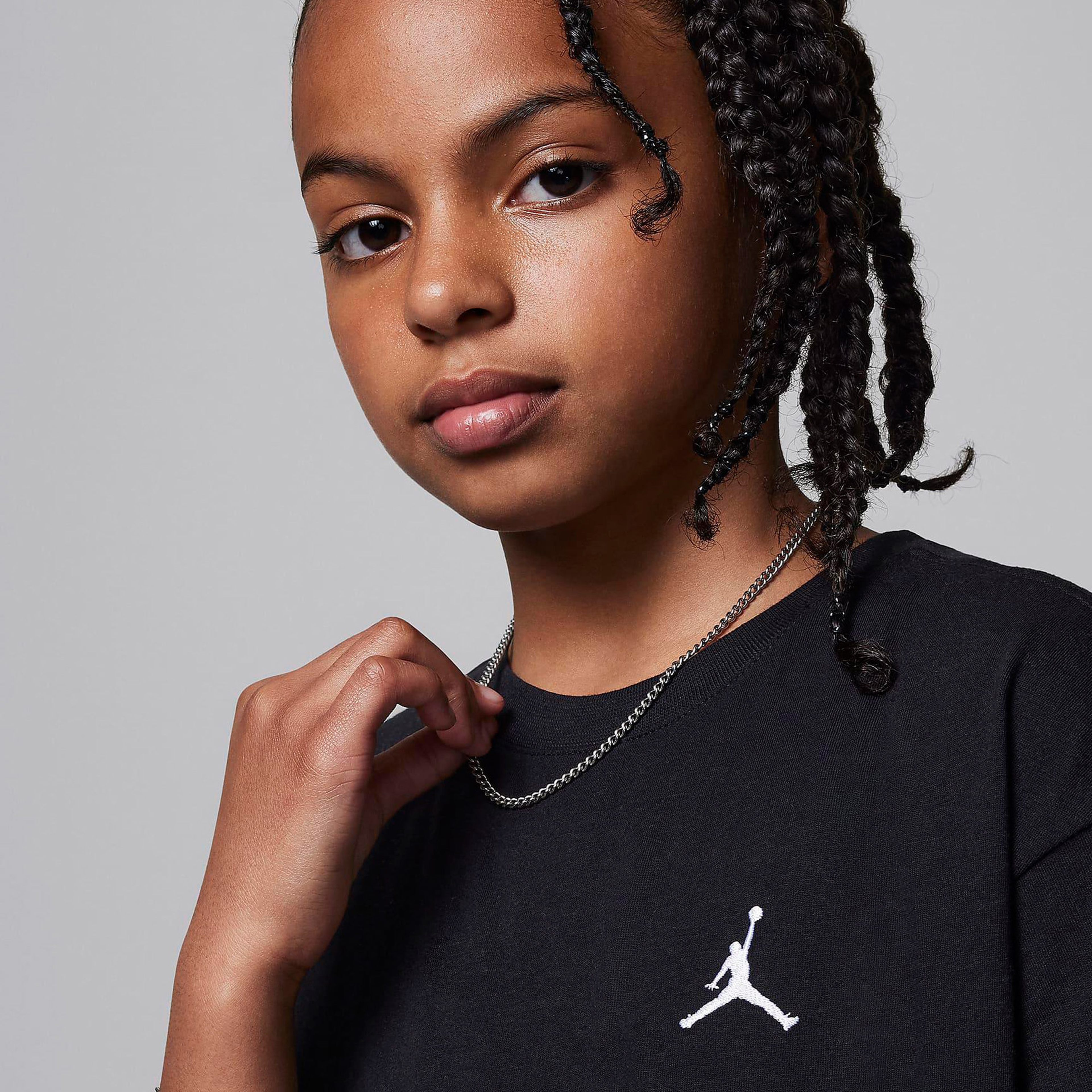 Jordan Compra Mj Brooklyn Çocuk Mor Günlük T-Shirt