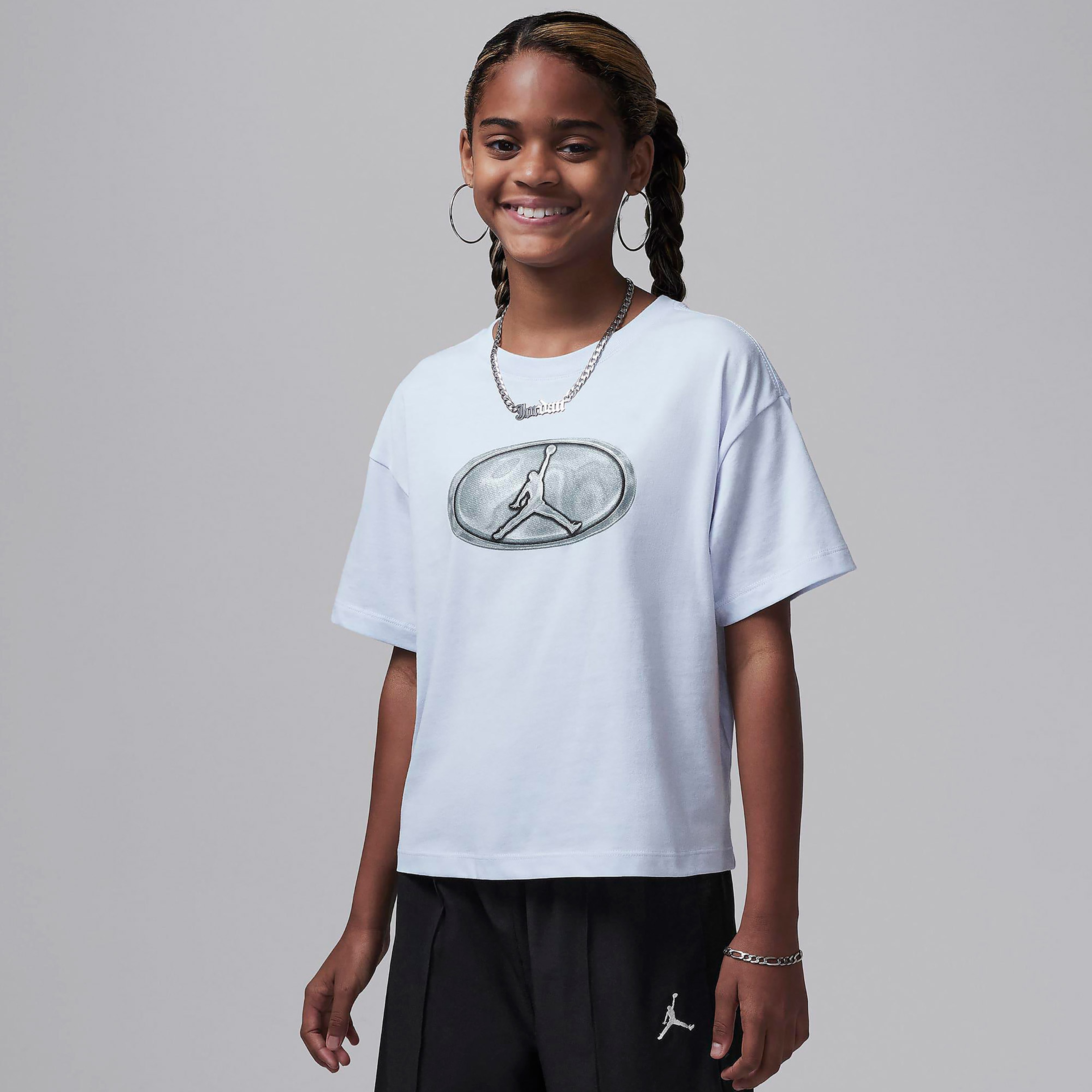 Jordan First Çocuk Mavi Günlük T-Shirt