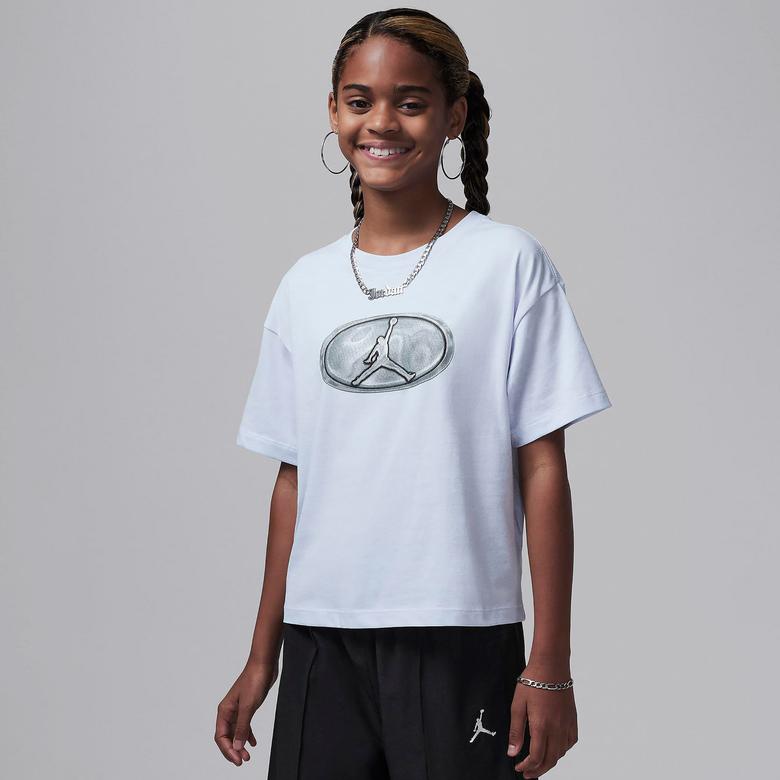 Jordan First Çocuk Mavi Günlük T-Shirt