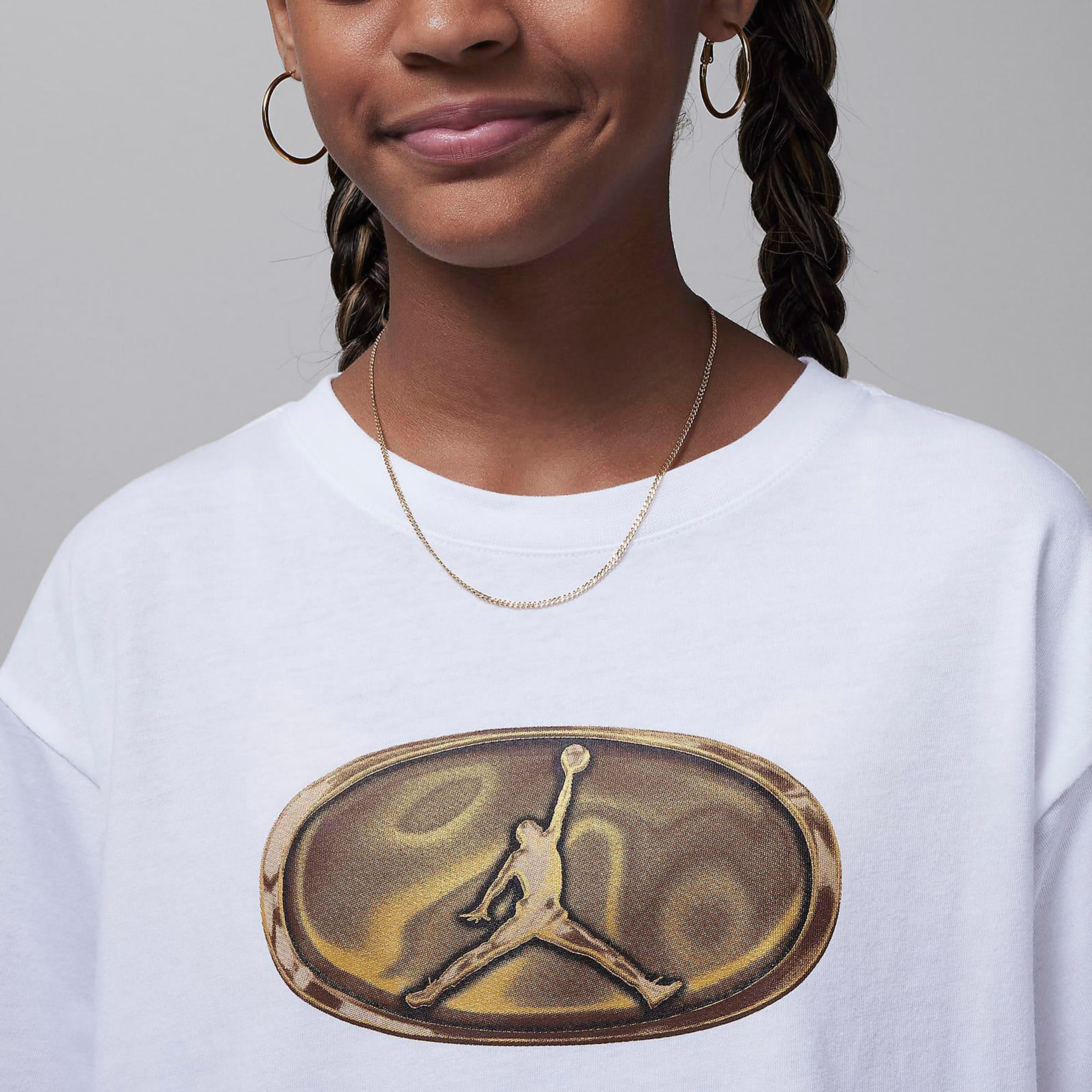 Jordan First Çocuk Beyaz Günlük T-Shirt