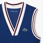 Kadın Flare Fit Kolsuz V Yaka Lacivert Elbise