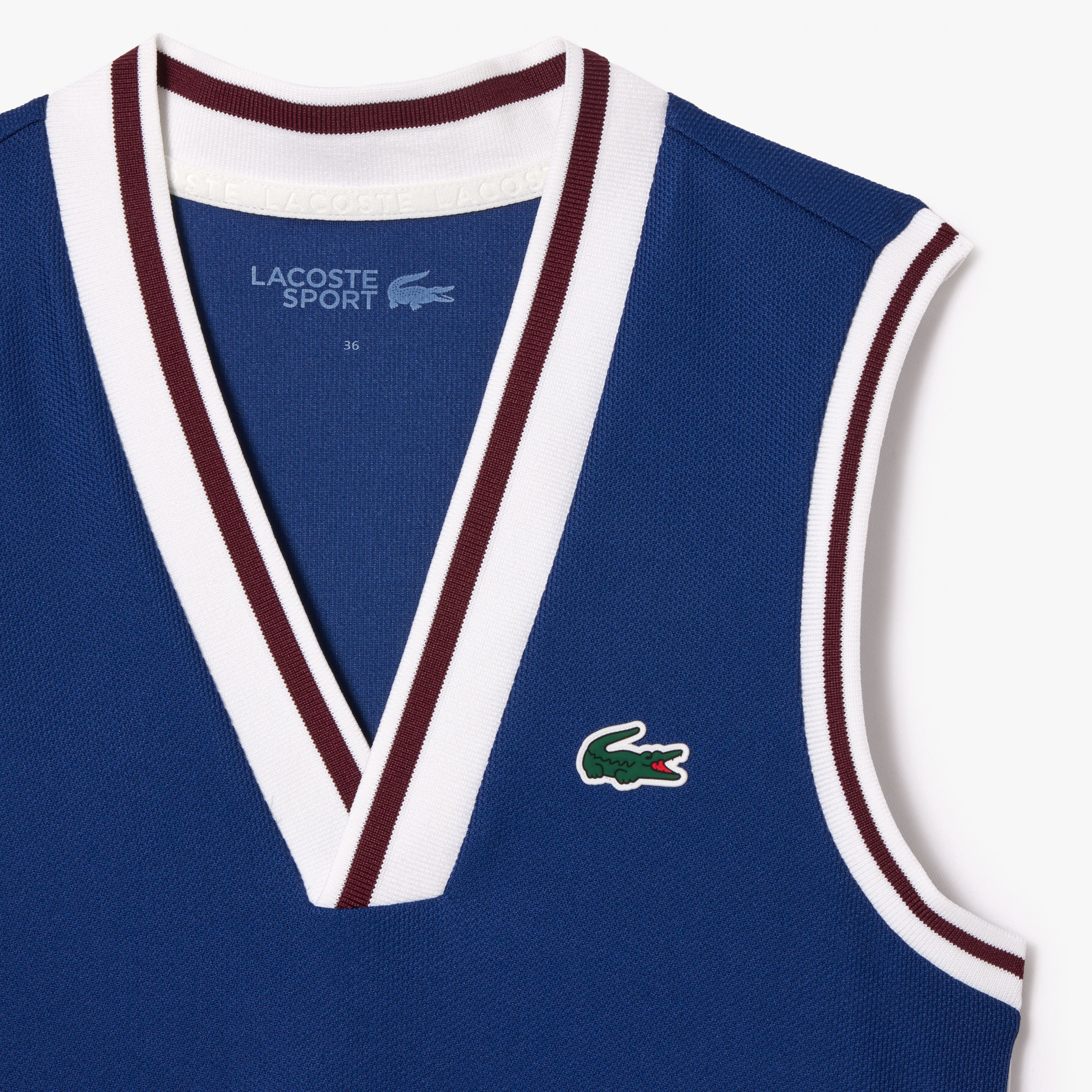 Kadın Flare Fit Kolsuz V Yaka Lacivert Elbise