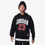 Jordan Hbr Fleece Po Çocuk Siyah Günlük Sweatshirt