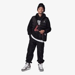 Jordan Hbr Fleece Po Çocuk Siyah Günlük Sweatshirt