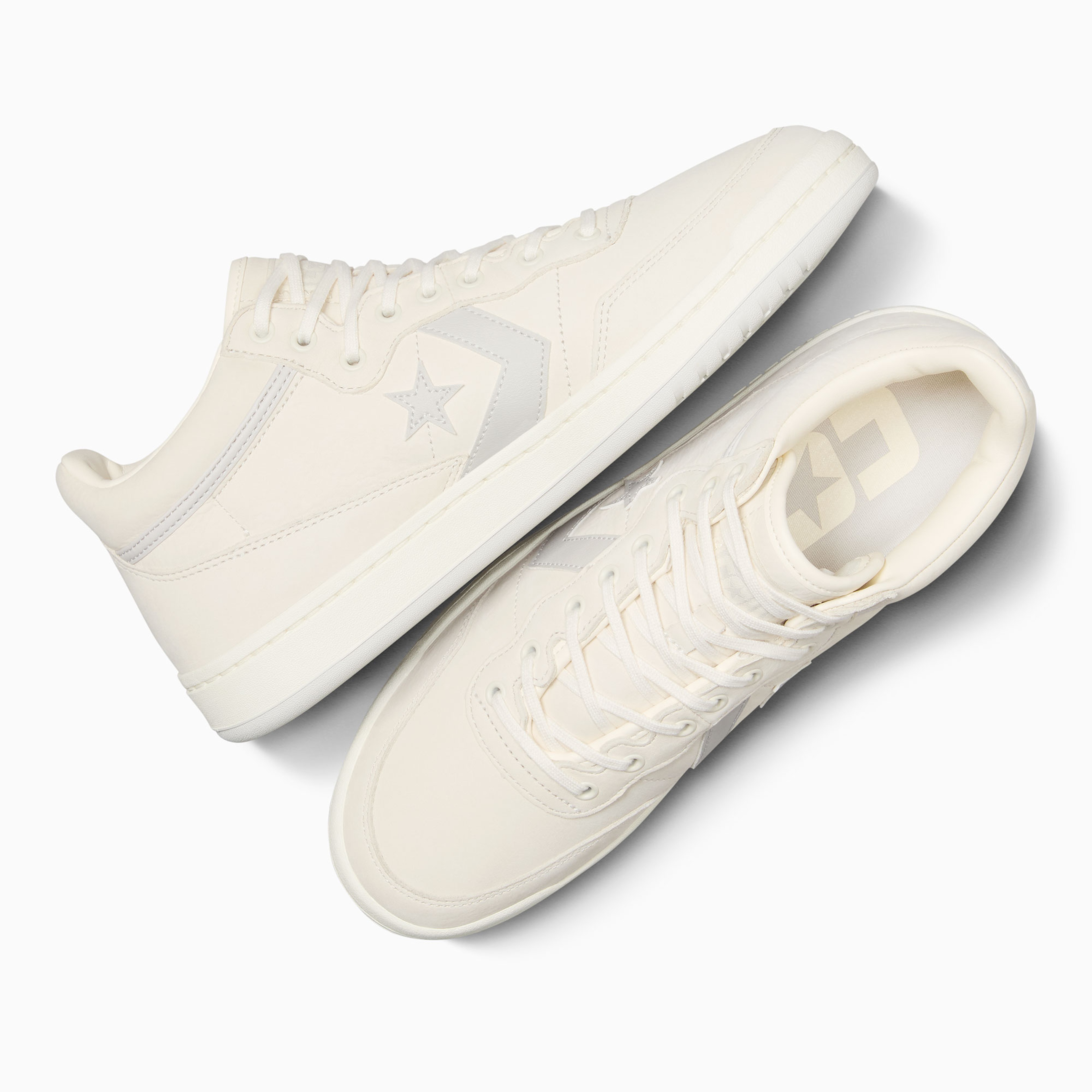 Converse Fastbreak Pro Unisex Krem Deri Sneaker