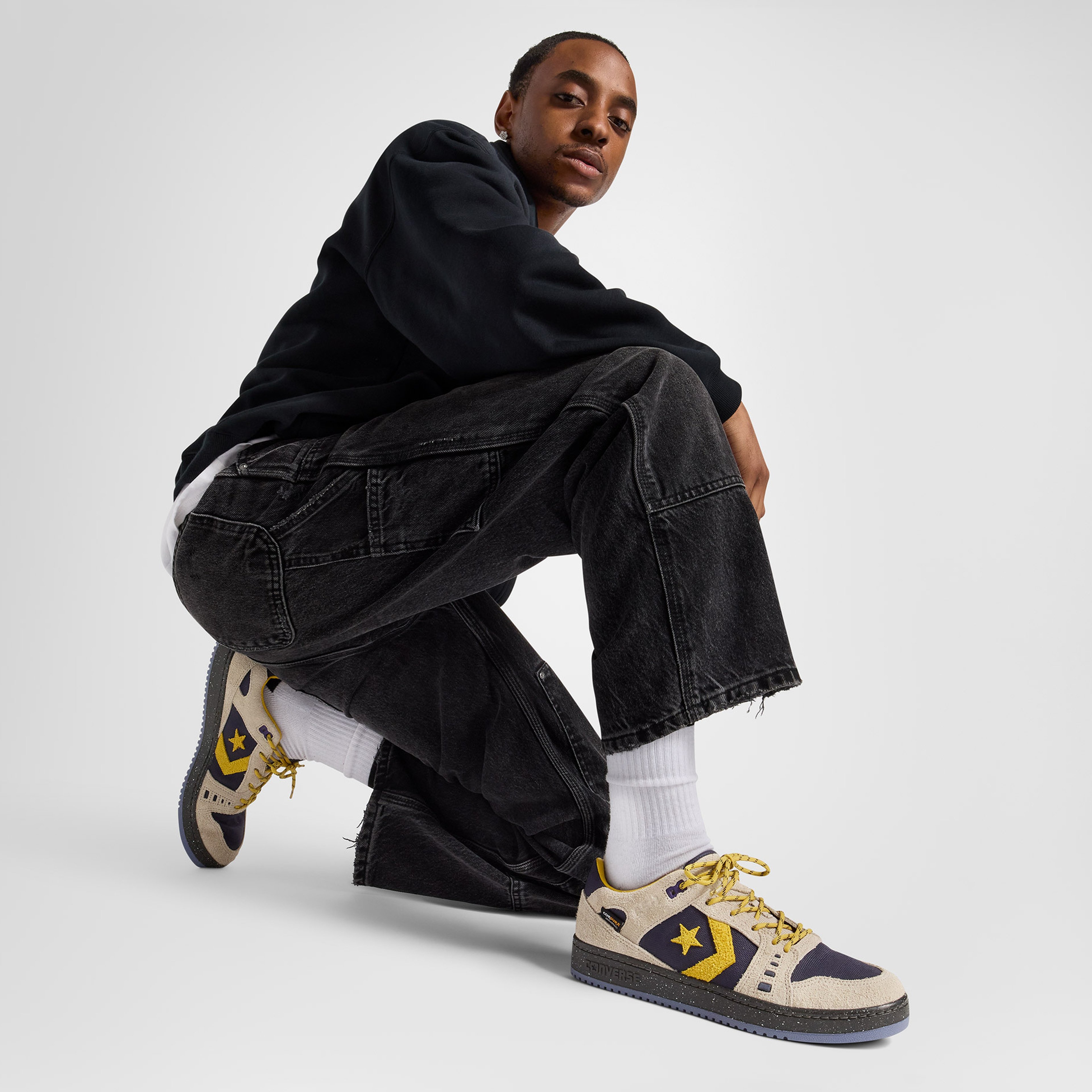 Converse CONS AS-1 Pro Unisex Krem Süet Sneaker