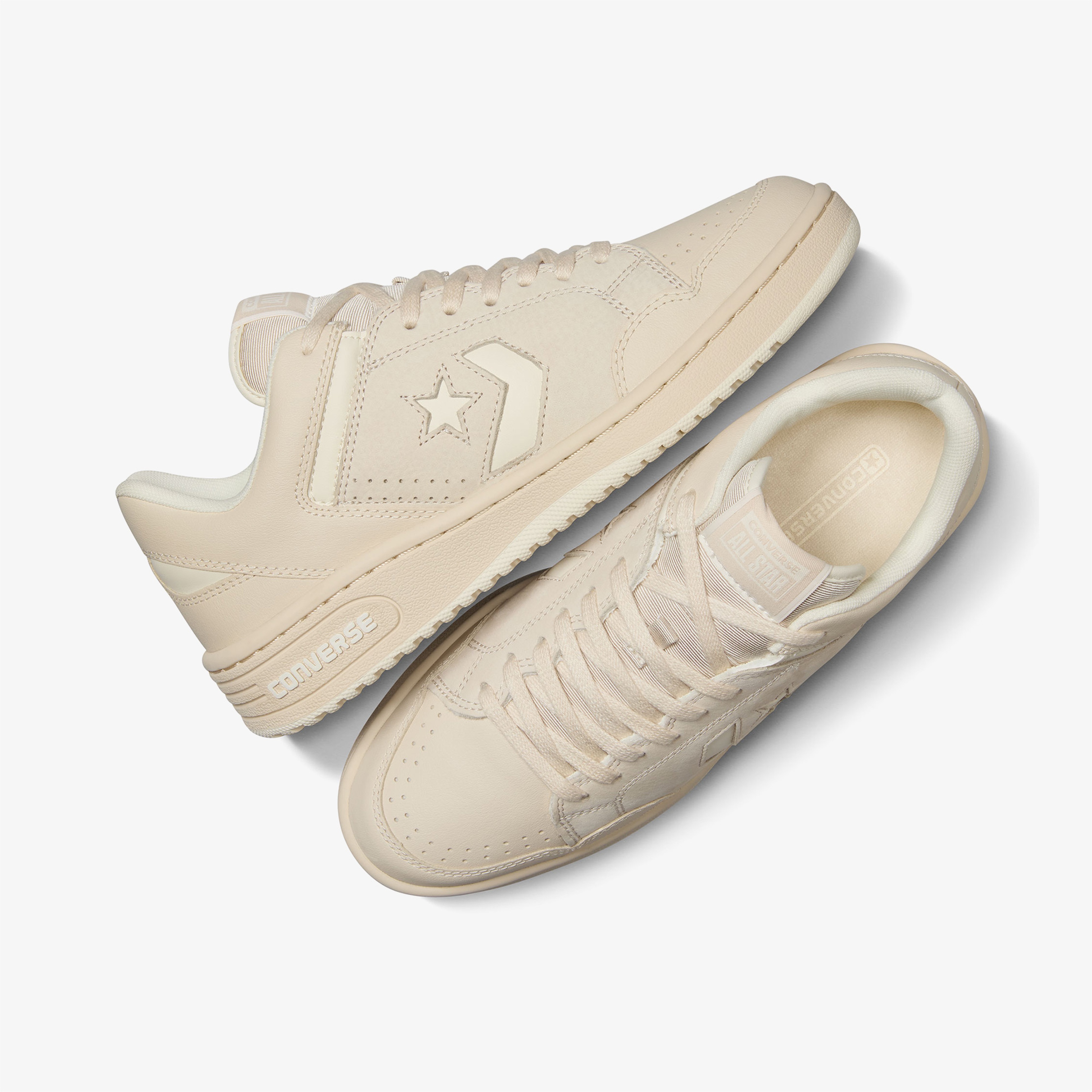 Converse Weapon Unisex Krem Deri Sneaker