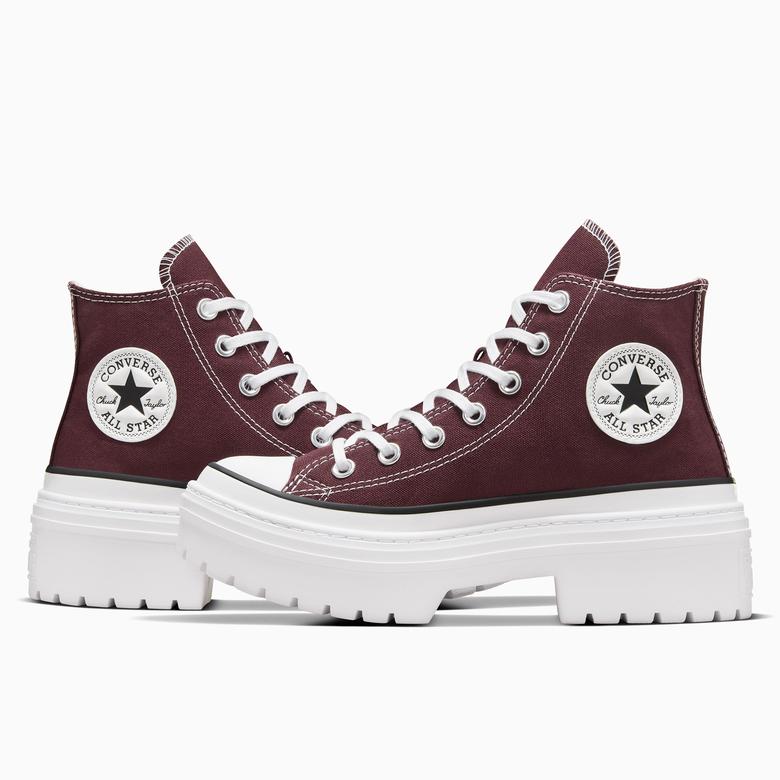 Converse Chuck Taylor All Star Lugged Heel Unisex Bordo Platform Sneaker