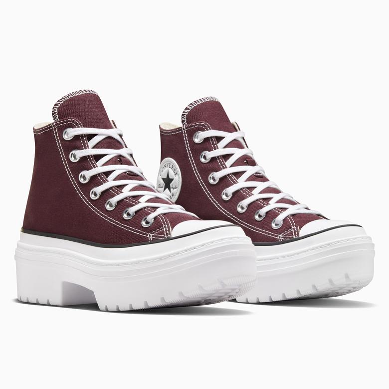 Converse Chuck Taylor All Star Lugged Heel Unisex Bordo Platform Sneaker
