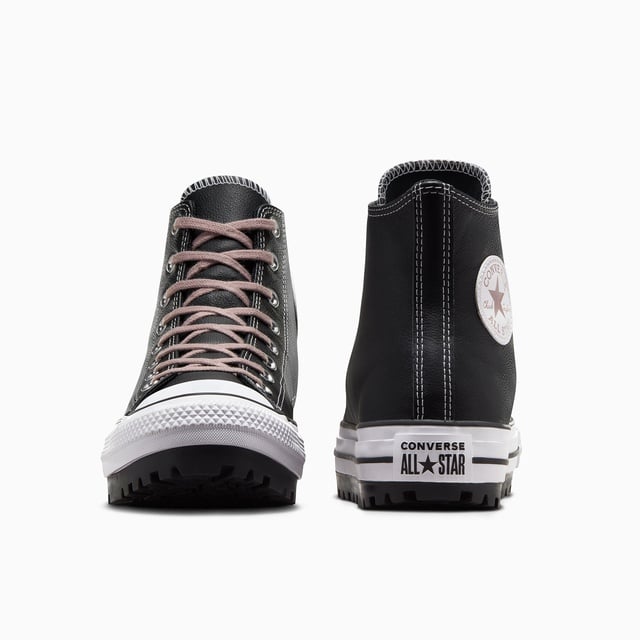 Converse Siyah Converse Chuck Taylor All Star City Trek Unisex Deri Bot