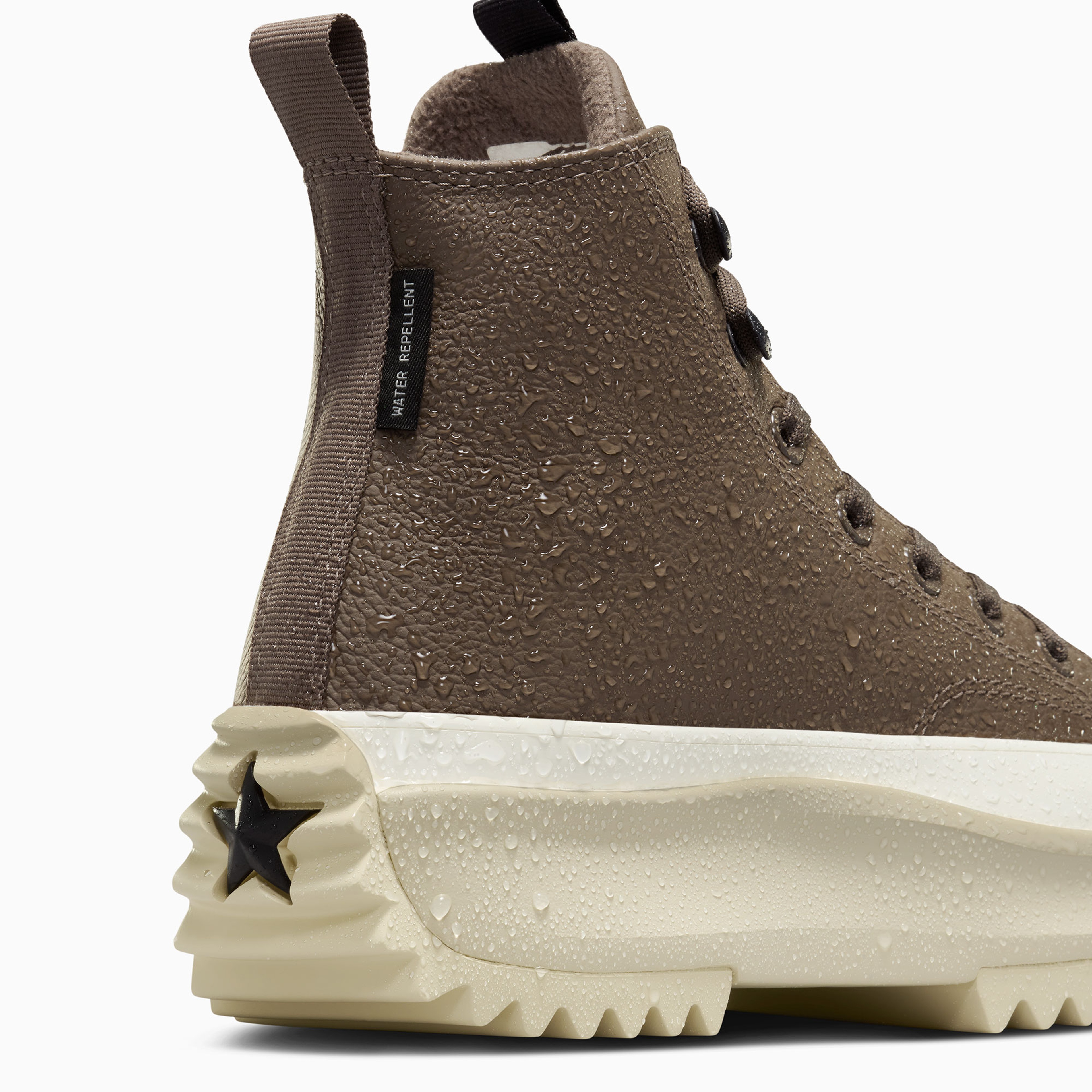 Converse Run Star Hike Unisex Kahverengi Deri Bot