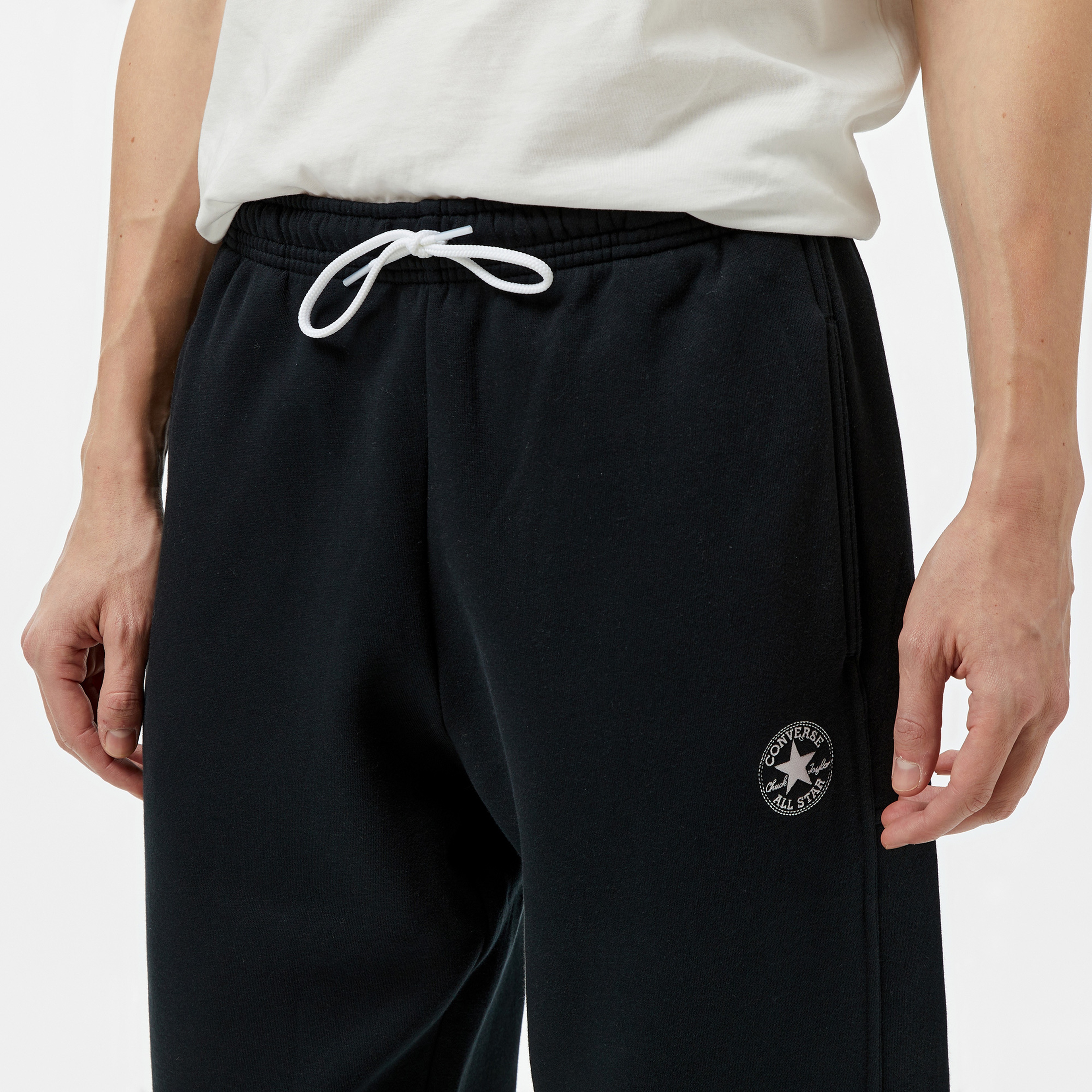 Converse Retro Chuck Taylor Dokuma Erkek Siyah Eşofman Altı