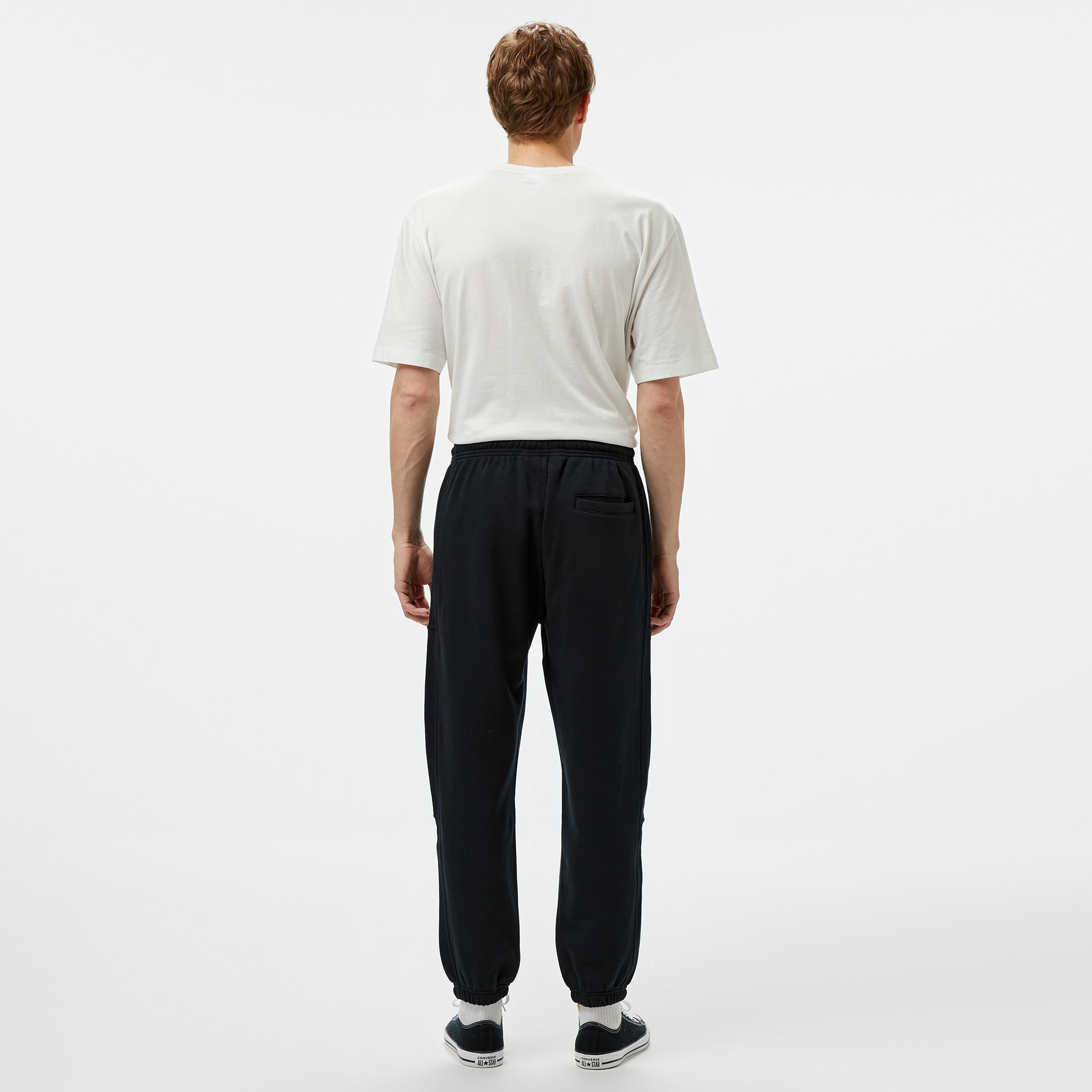 Converse Retro Chuck Taylor Dokuma Erkek Siyah Eşofman Altı