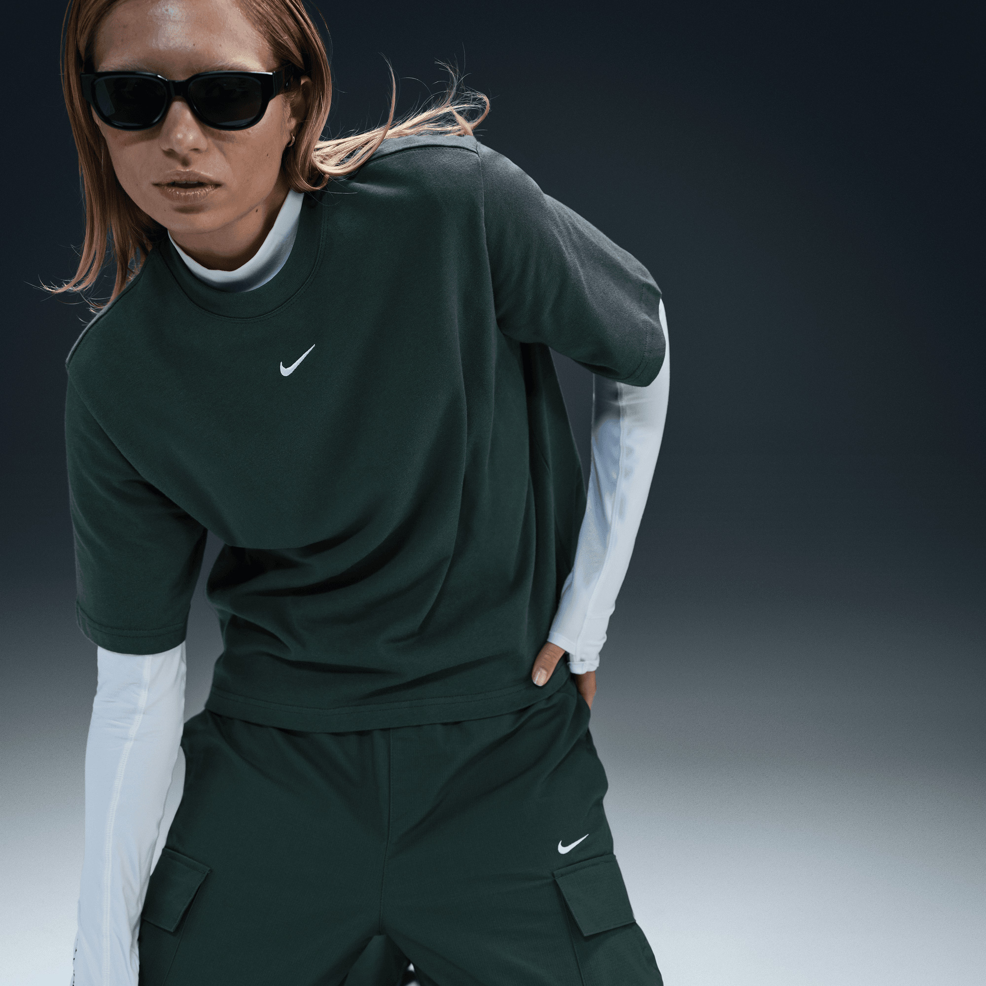Nike Essential Woven Kadın Yeşil Kargo Eşofman AltıXSFV7643| Occasion