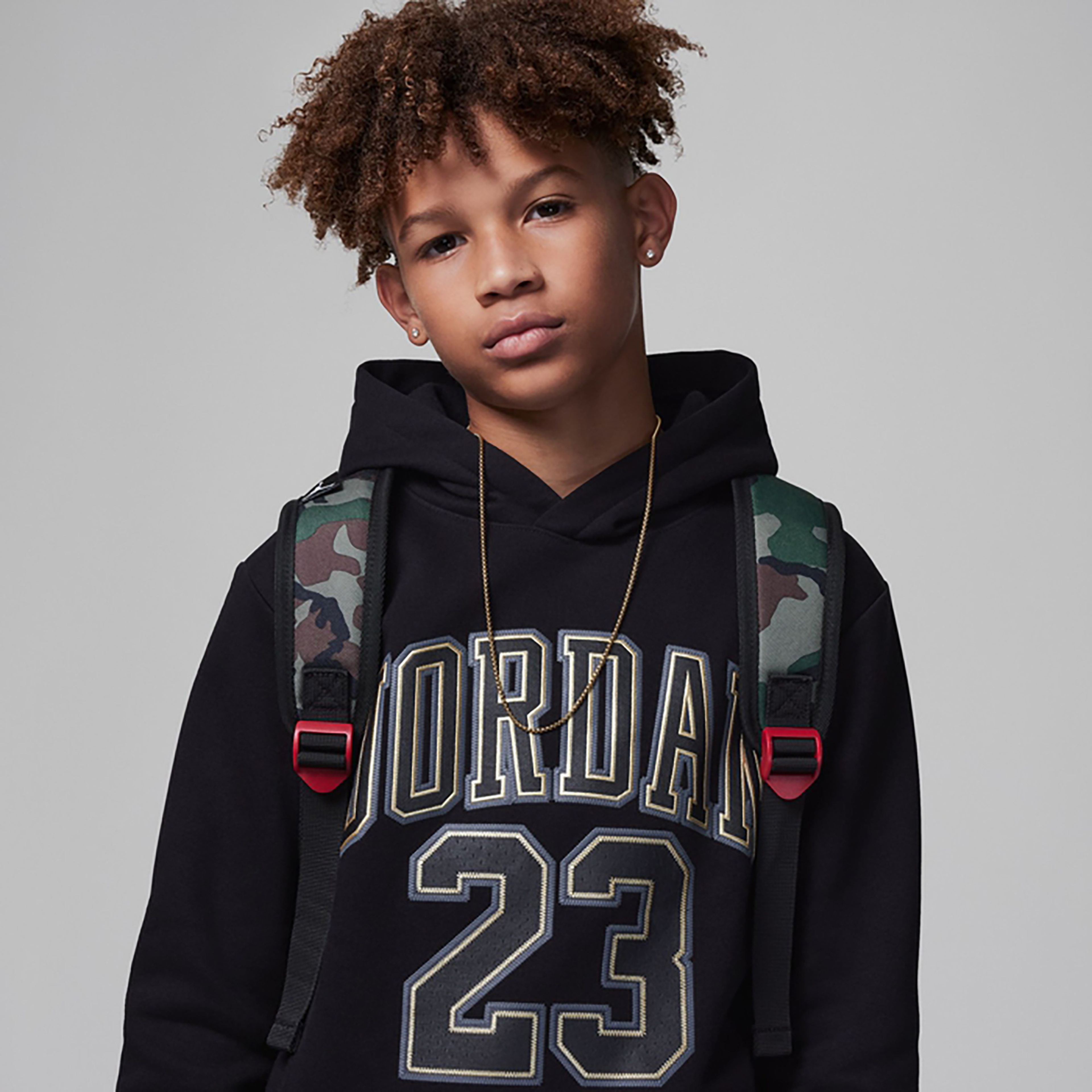 Jordan Hbr Fleece Pullover Çocuk Siyah Sweatshirt