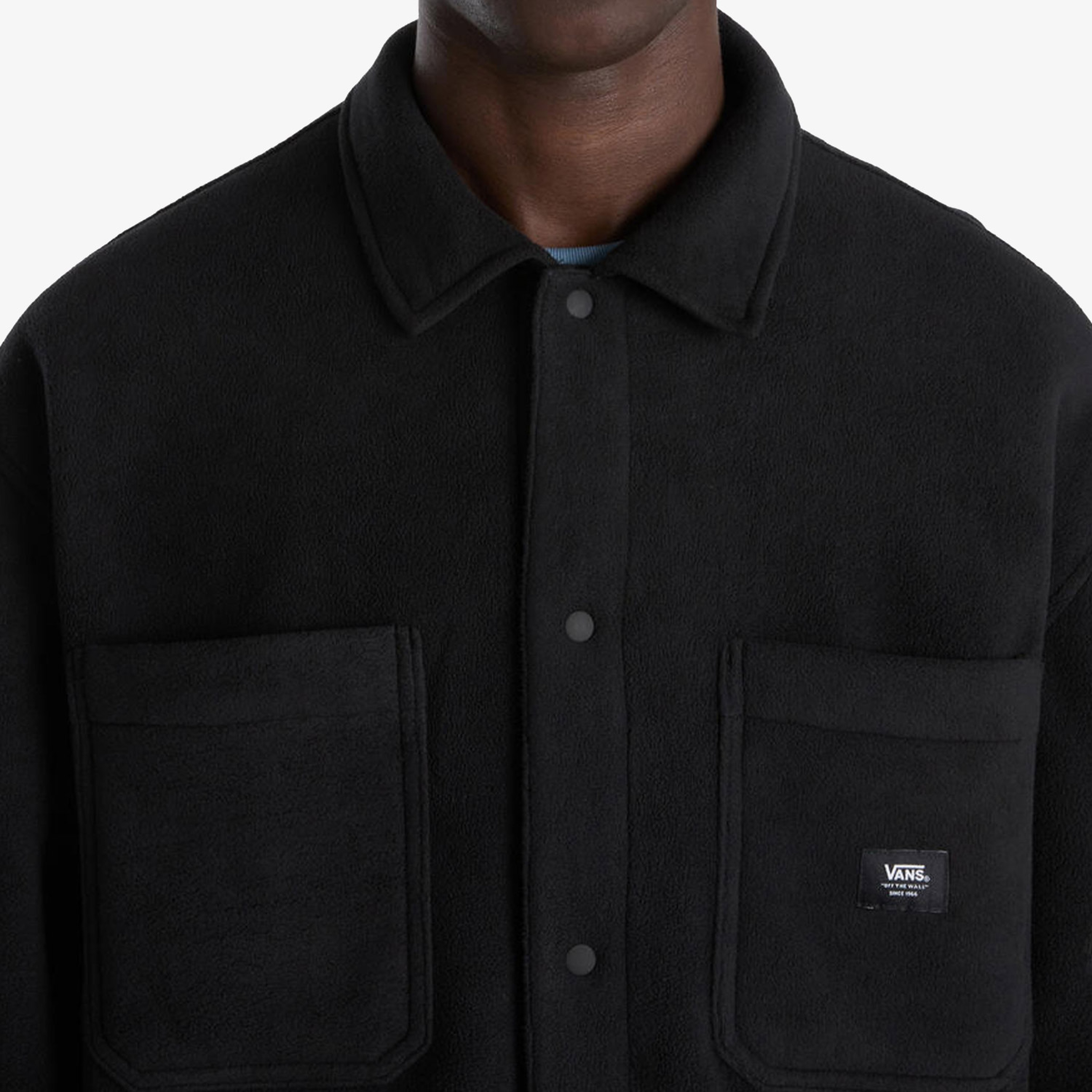 Vans Polar Fleece Erkek Siyah Ceket