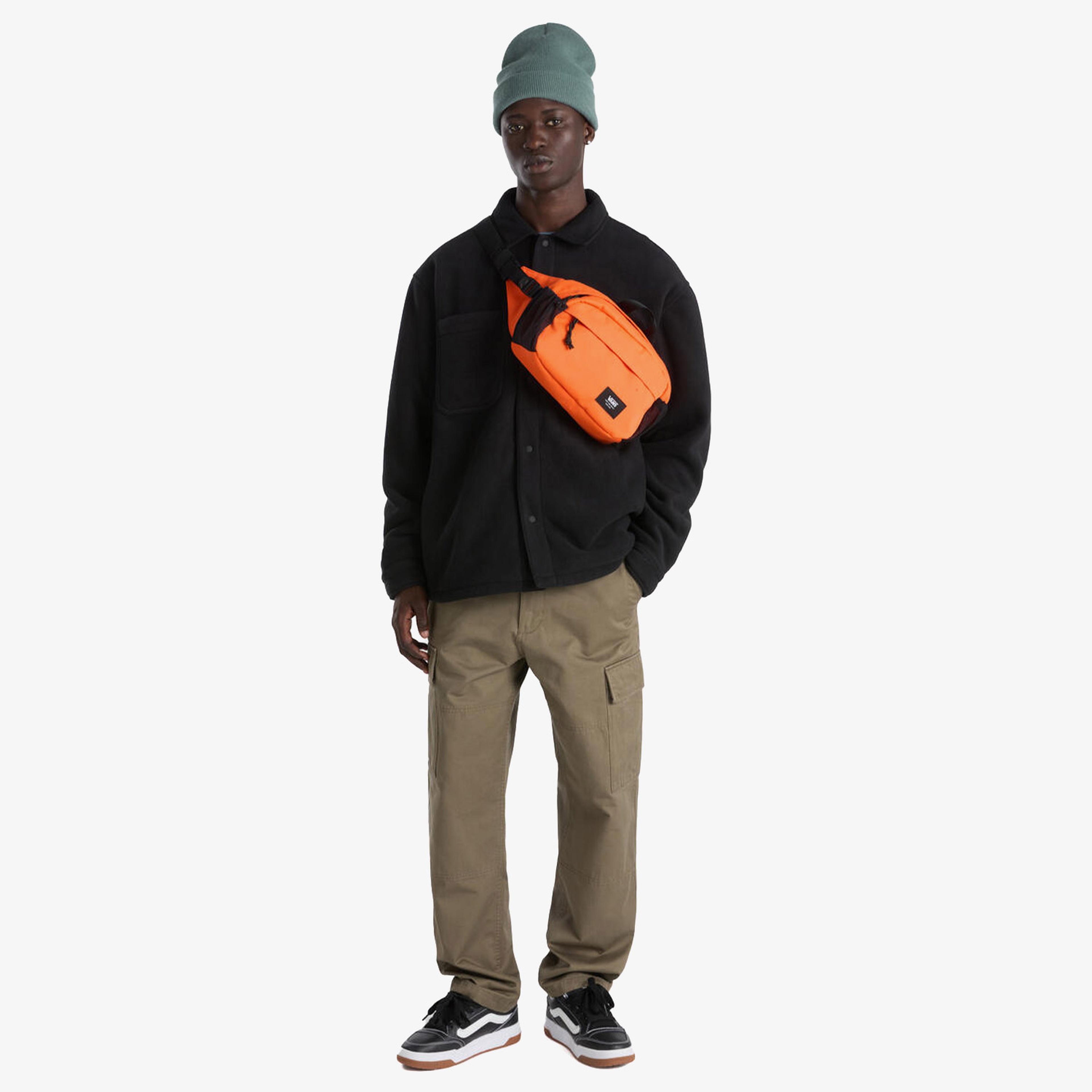 Vans Polar Fleece Erkek Siyah Ceket