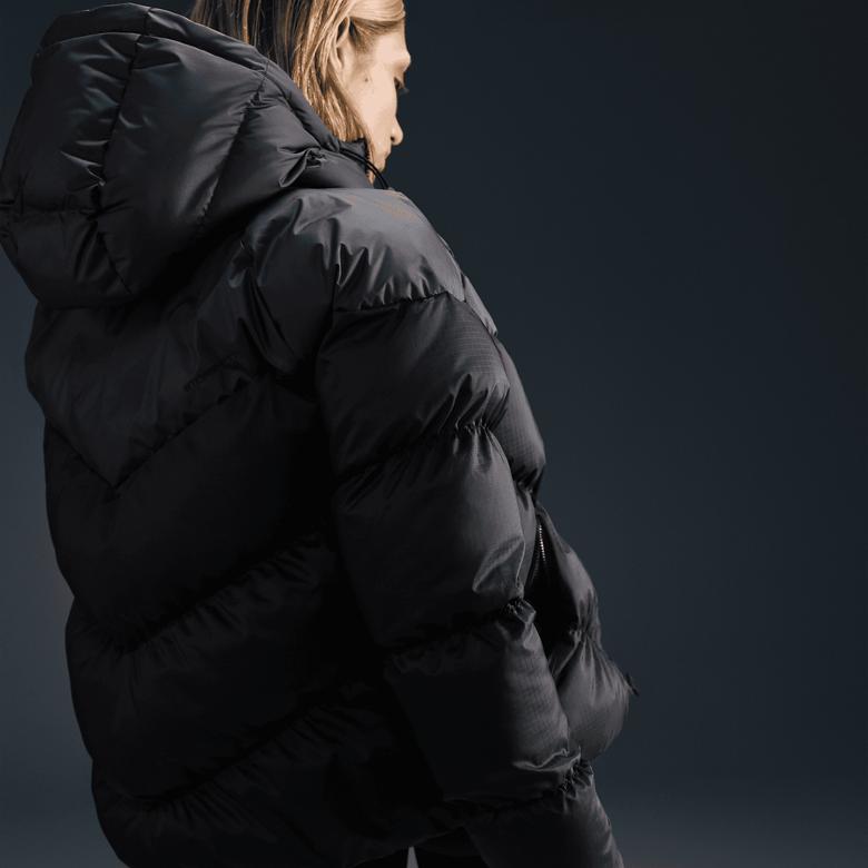 Nike Sportswear Windpuffer Wo Storm FIT Kadın Siyah Mont