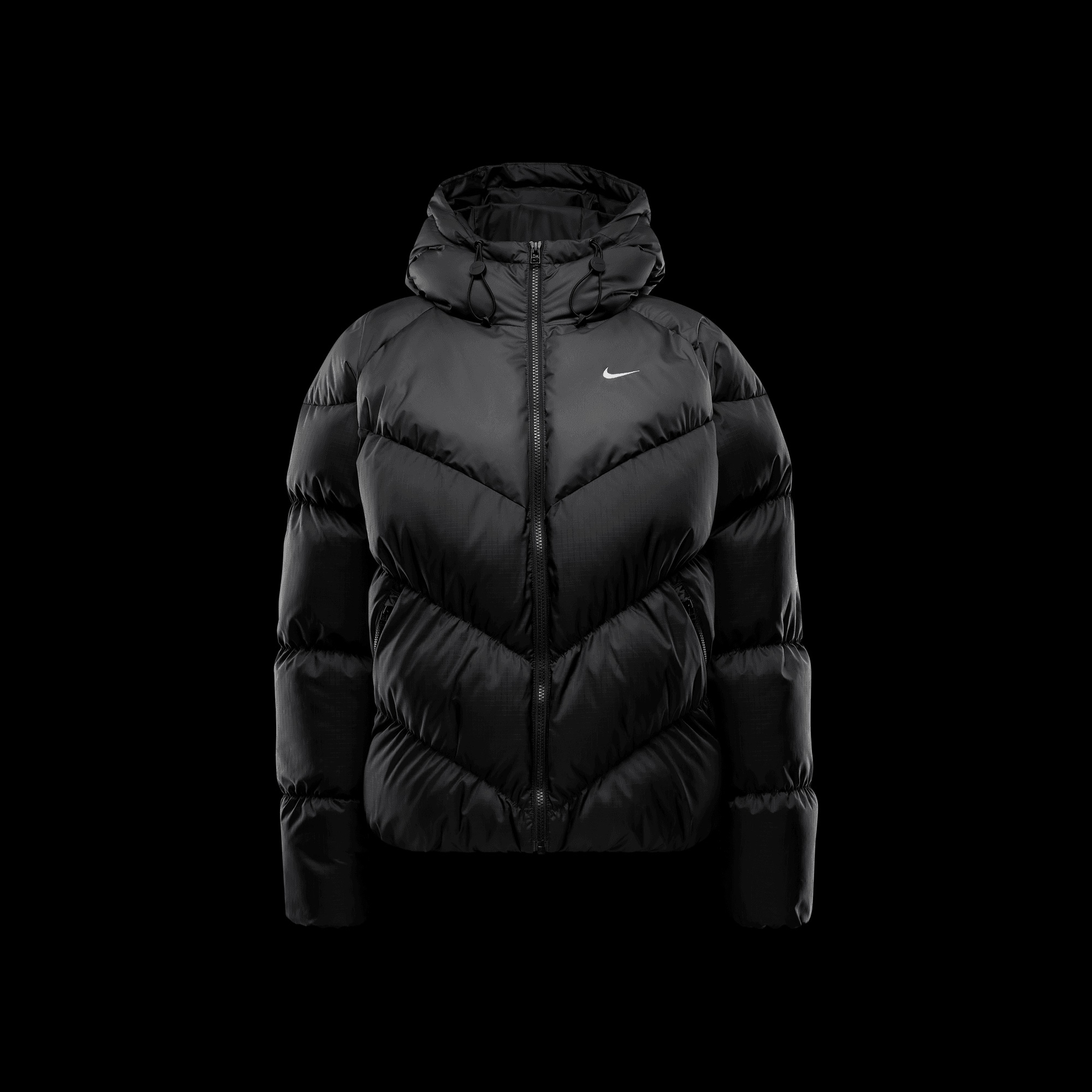 Nike Sportswear Windpuffer Wo Storm FIT Kadın Siyah Mont