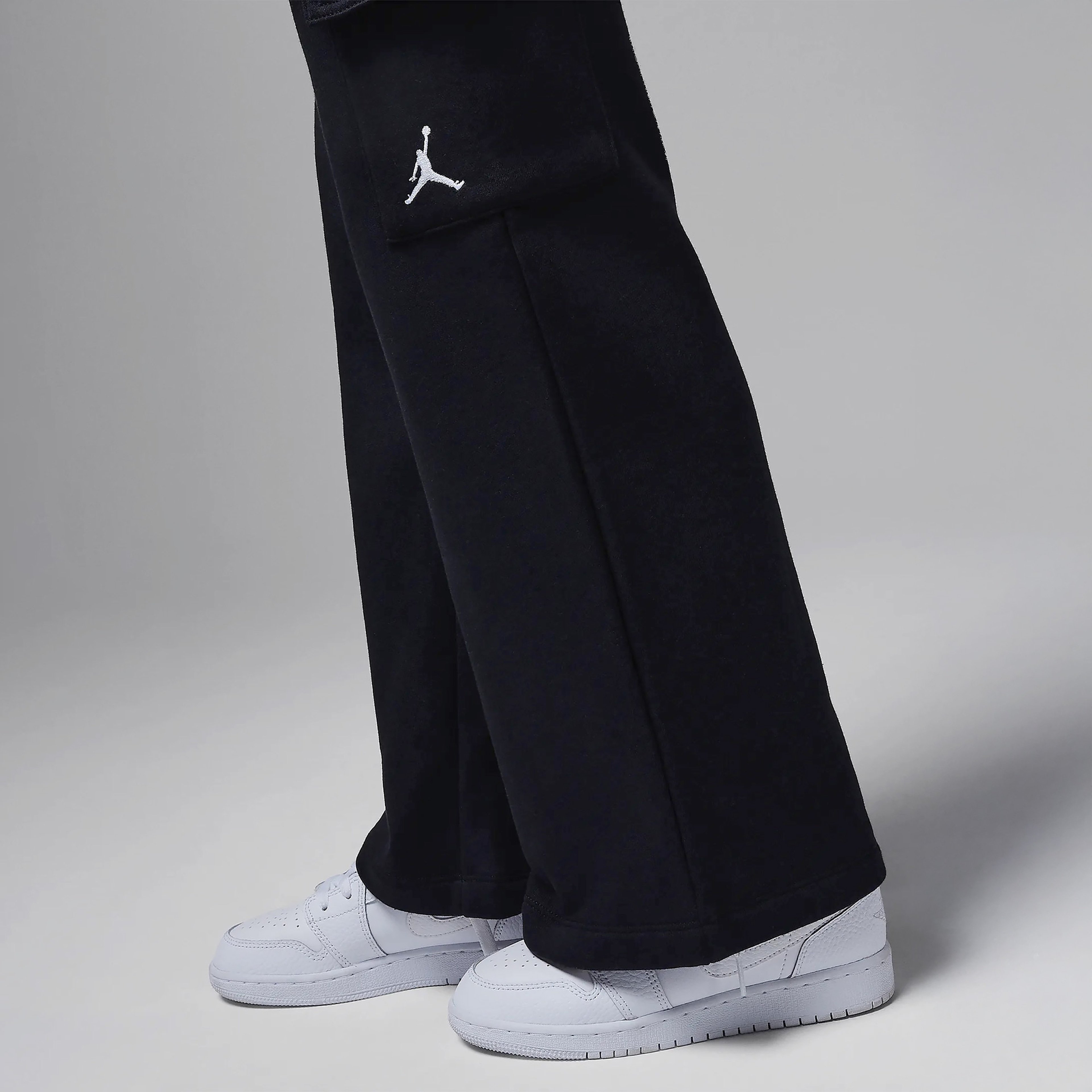 Jordan Jdg Y2K Flc Cargo Çocuk Siyah Eşofman Altı