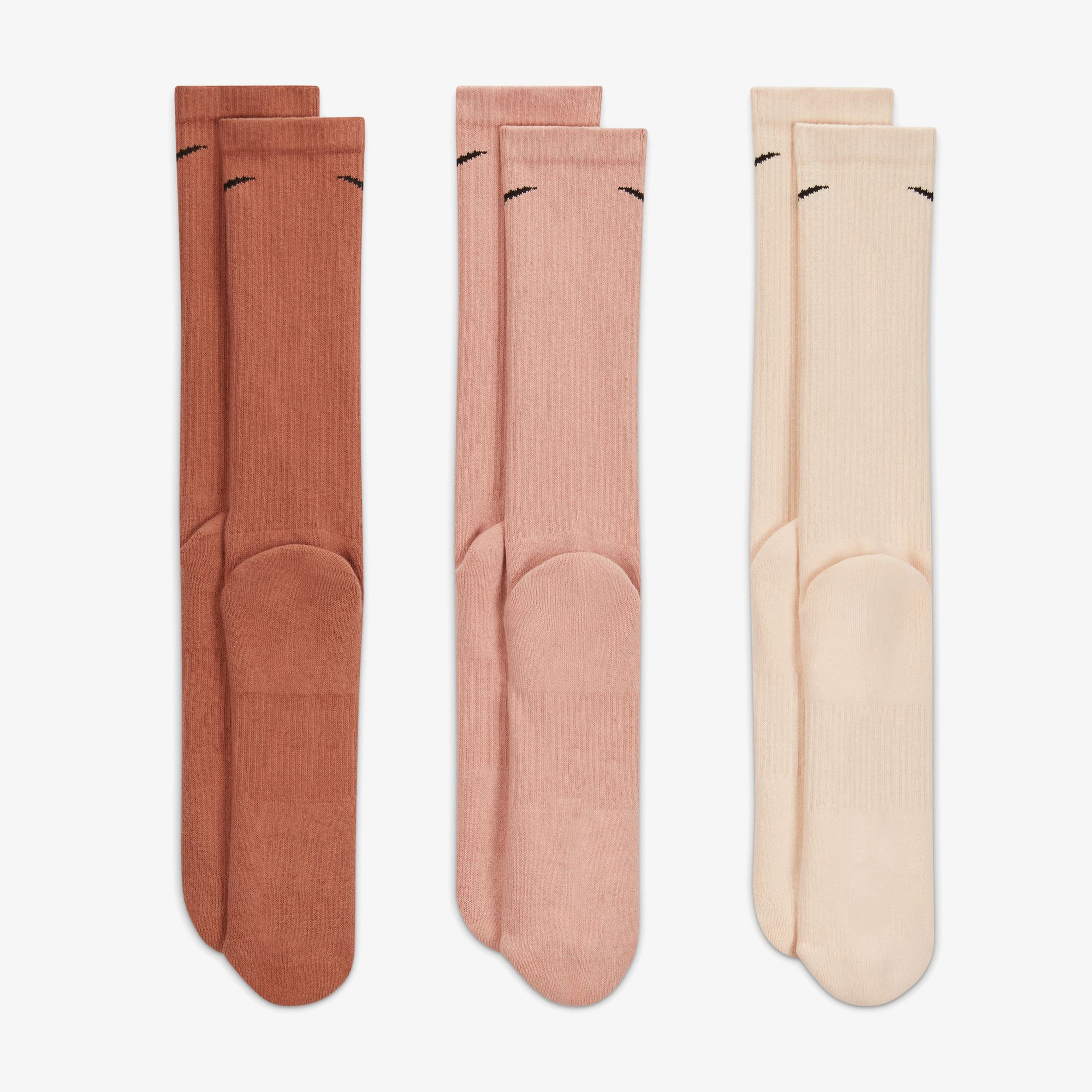 Nike Everyday Plus Cushioned 3' lü Unisex Renkli Çorap