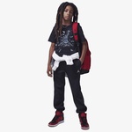 Jordan Jdb Mj Sport Stmt Court Çocuk Siyah Eşofman Altı