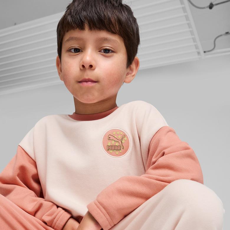 Puma Classics Fc Crew Çocuk Pembe Sweatshirt