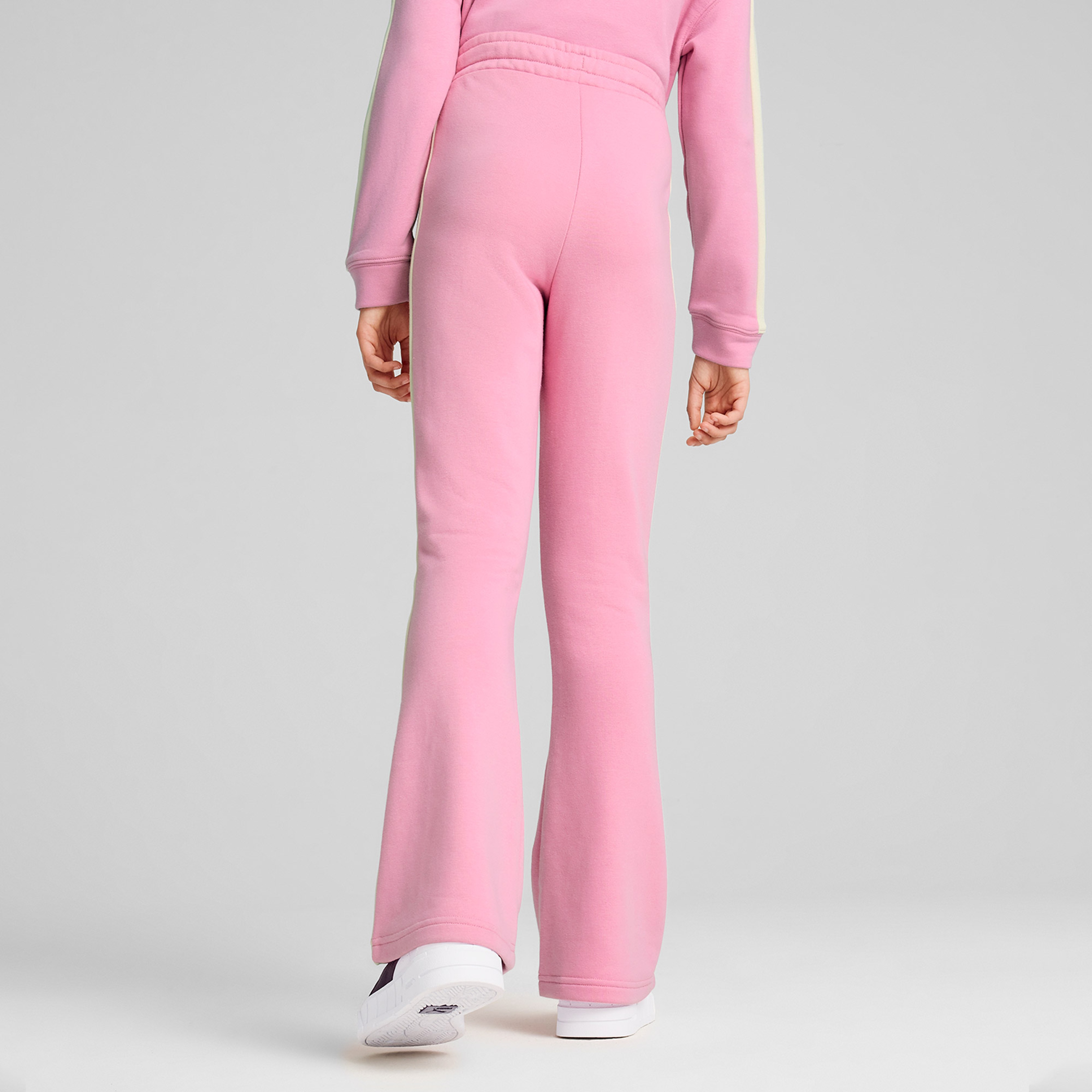 Puma Lavaland Bol Paça Çocuk Pembe Eşofman Altı