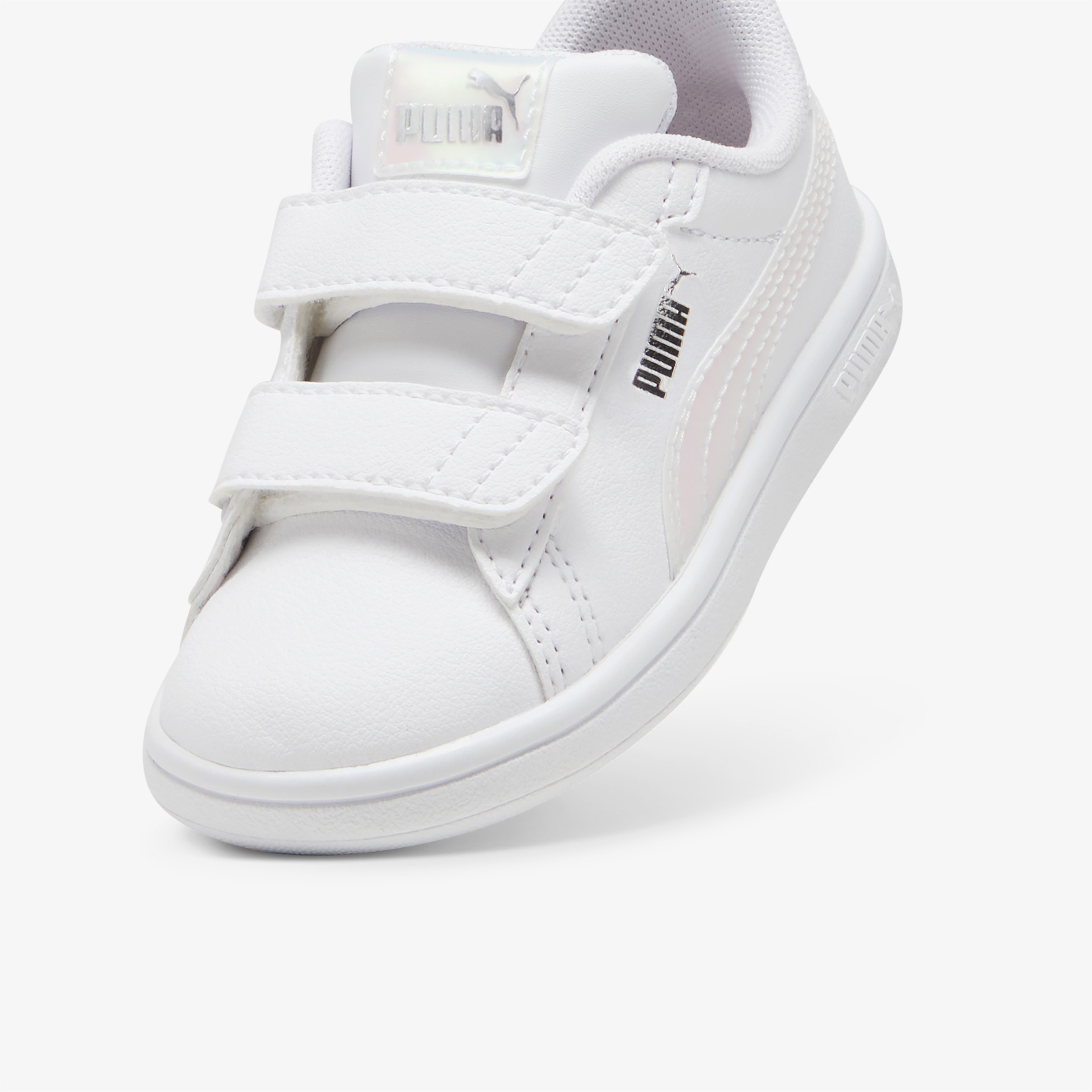 Puma Smash 3.0 Holo 2.0 Bebek Beyaz Spor Ayakkabı