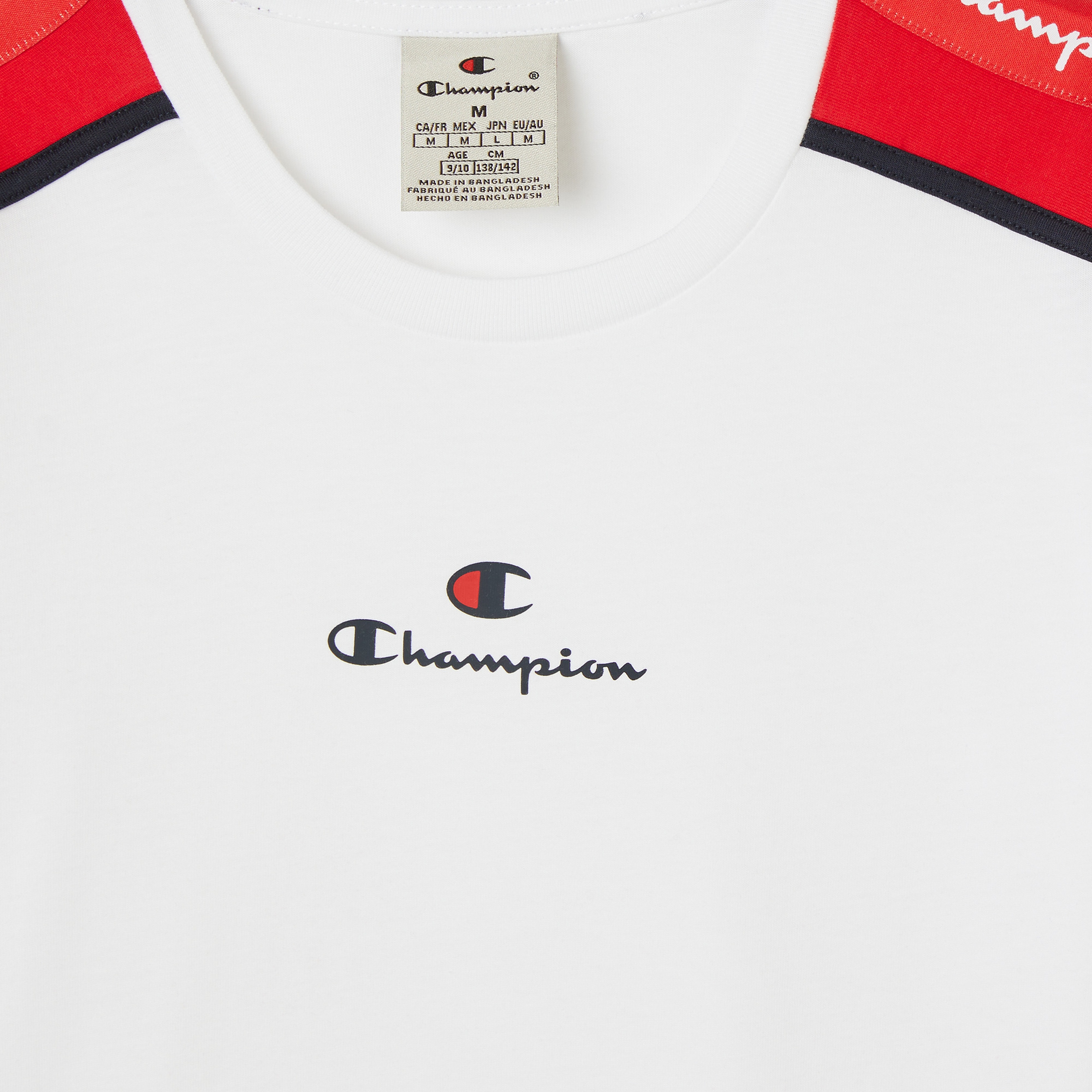 Champion Crewneck Çocuk Beyaz T-Shirt